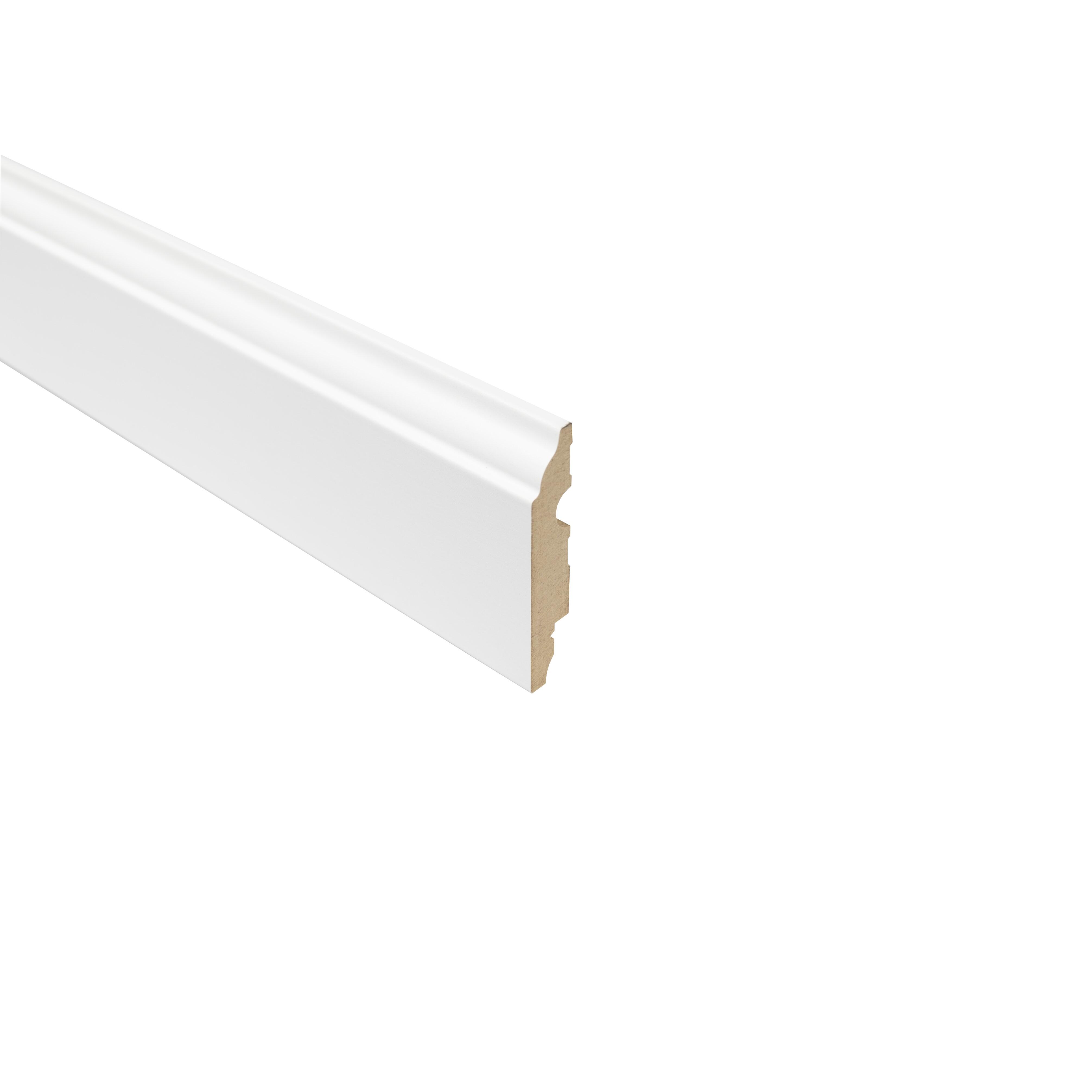 Listwa przypodłogowa MDF biała Deco 8 cm Artens - 7