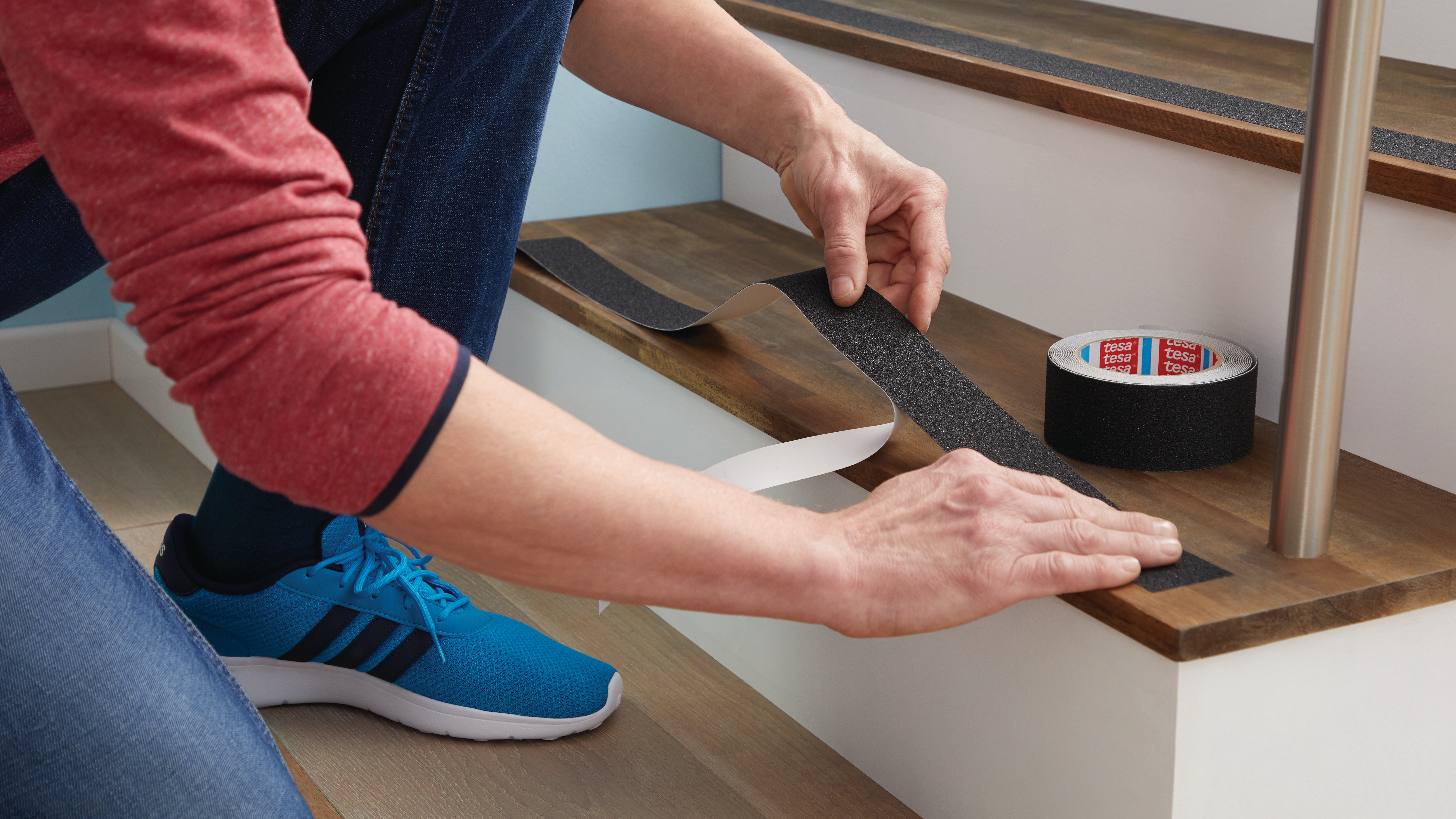 Fita antiderrapante tesa 5mx25mm preta - 7