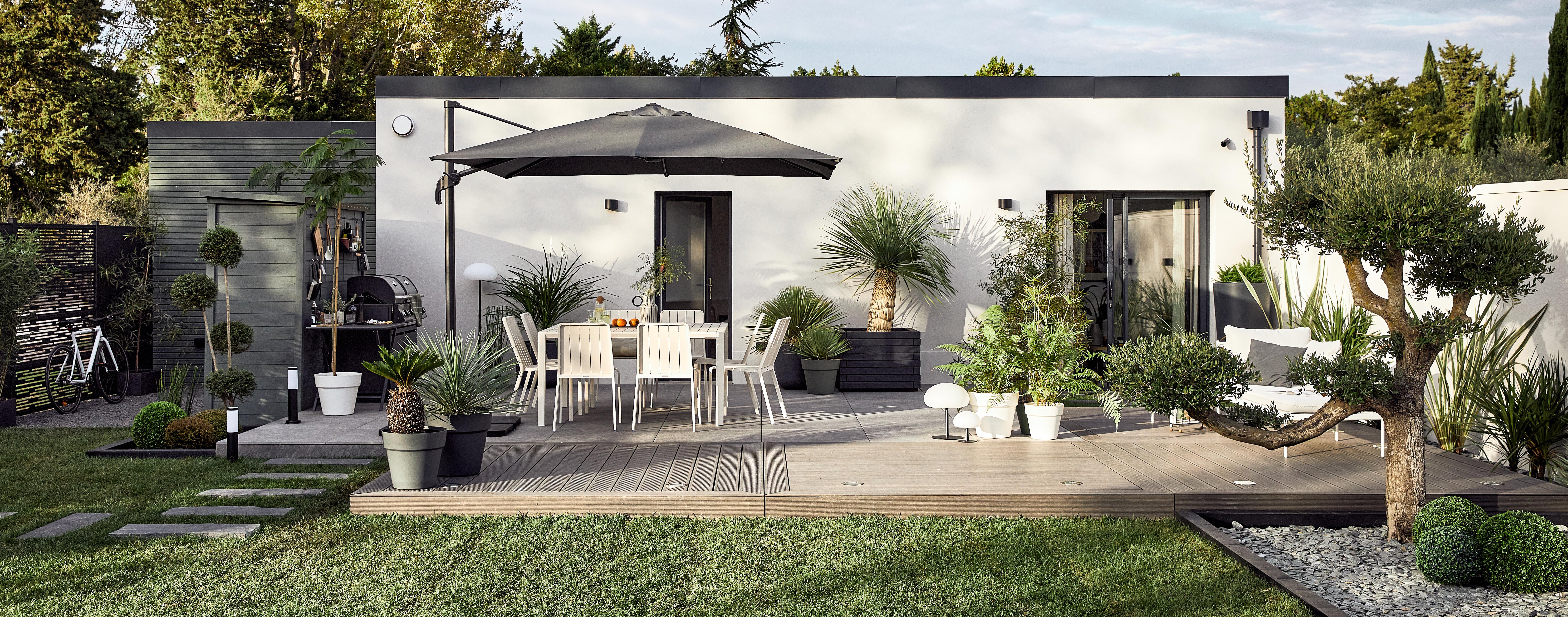 Chapéu de sol NATERIAL AURA ANTRACITE 290X290CM - 16