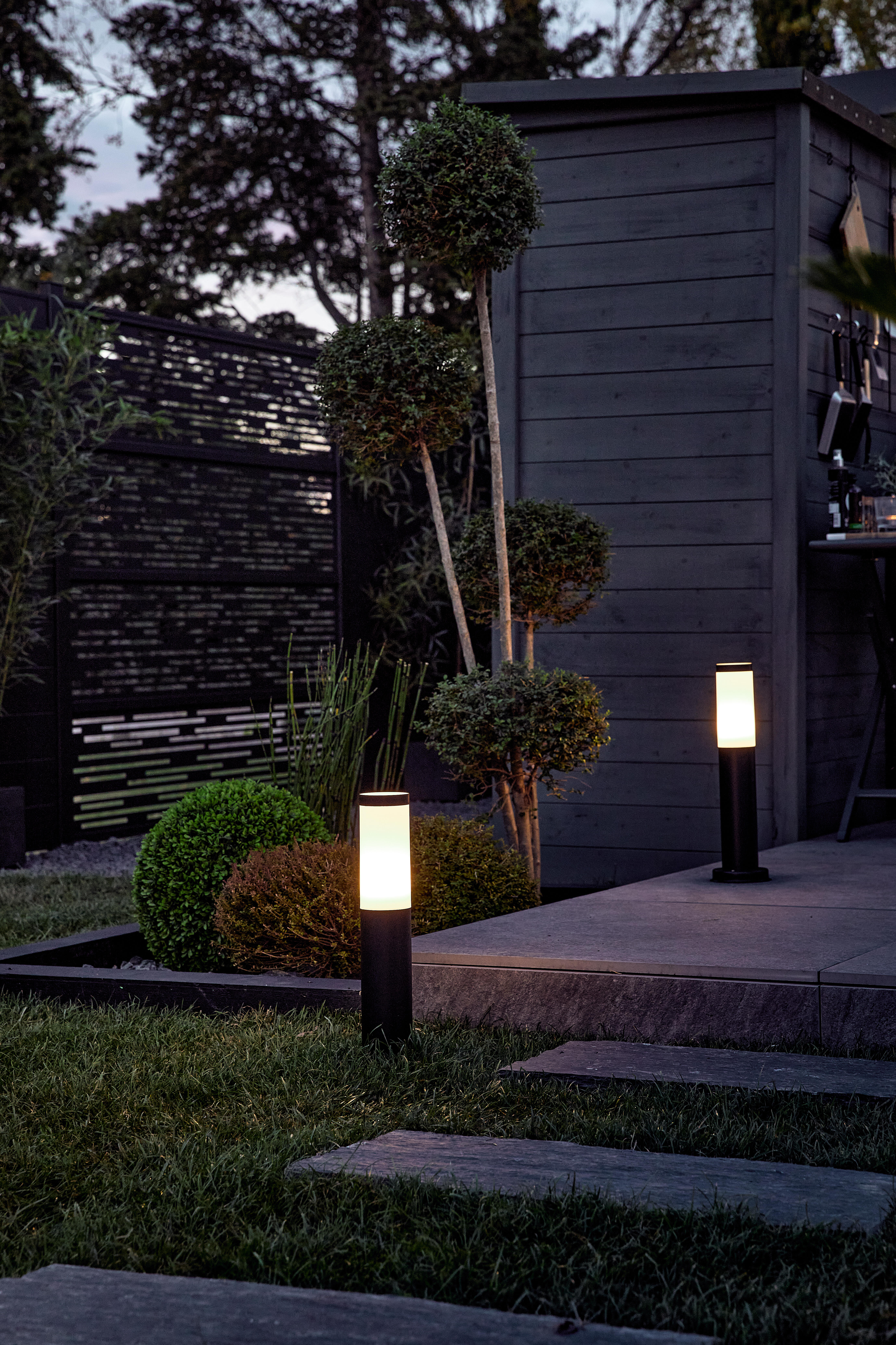 Borne extérieure E27 max 40W noir Travis - 5