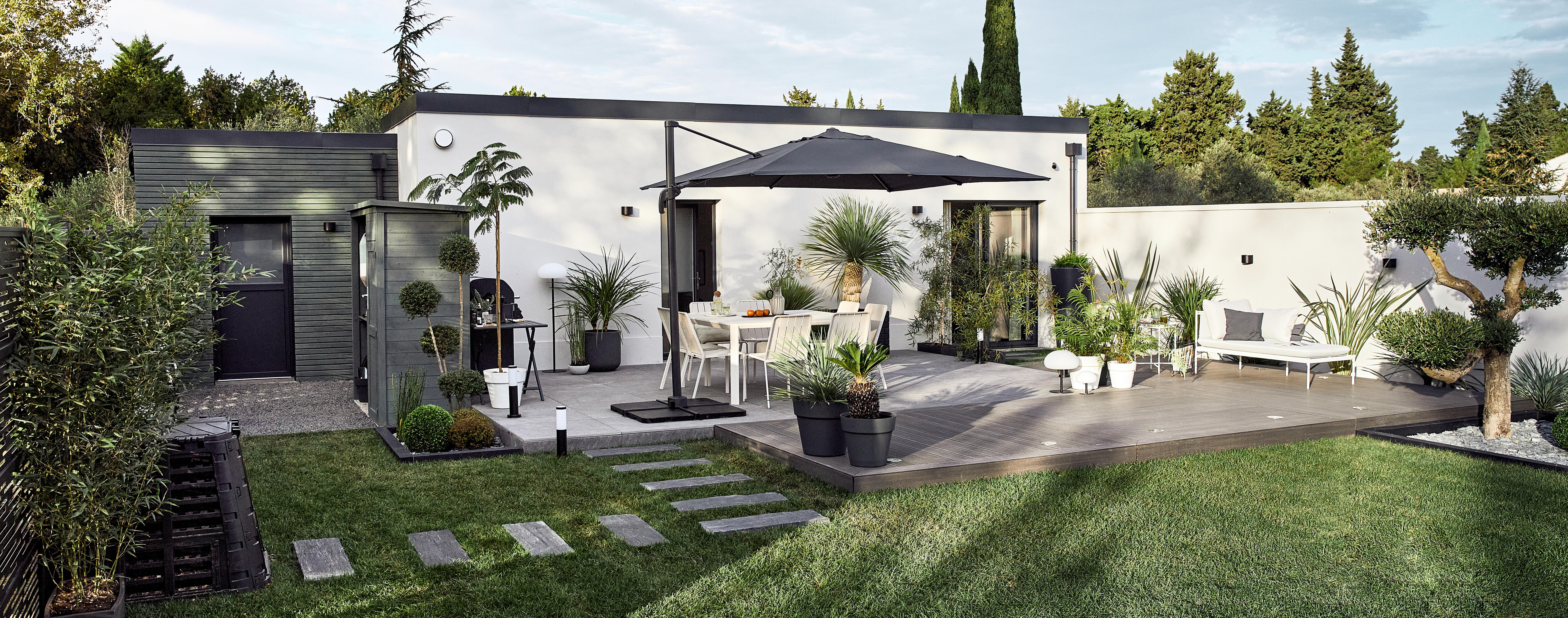 Chapéu de sol NATERIAL AURA ANTRACITE 290X290CM - 13