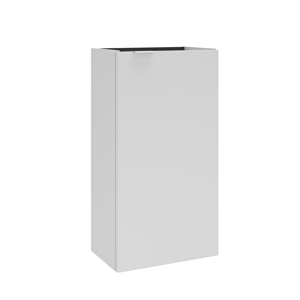 Meuble lave-mains, Nadia l.39 x H.72 x P.22 cm, Blanc mat