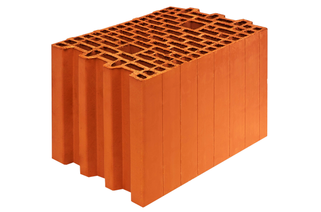 Pustak ceramiczny Porotherm 25 E 3 Kl. 15 37,3x25x23,8 cm Wienerberger