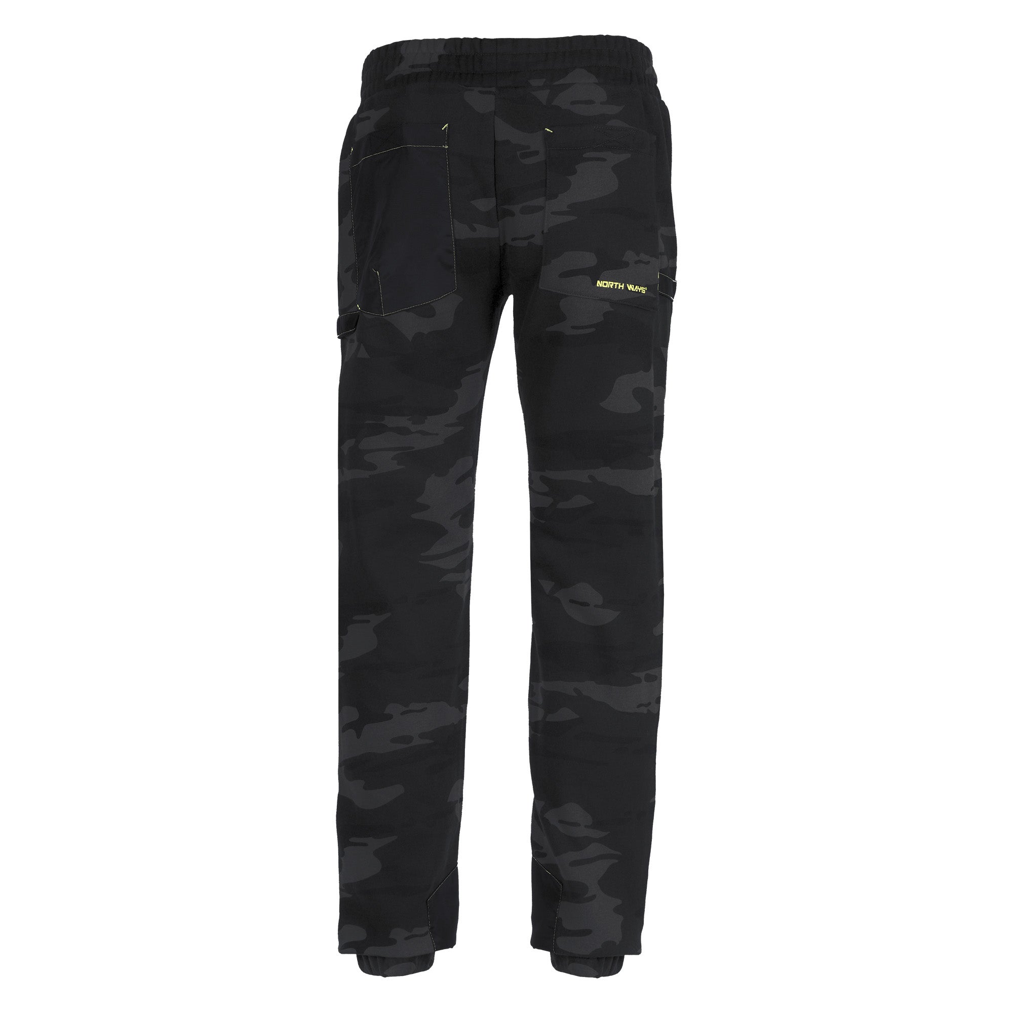 Pantalon de travail Amy NINE WORTHS gris camouflage, taille 40 - 3