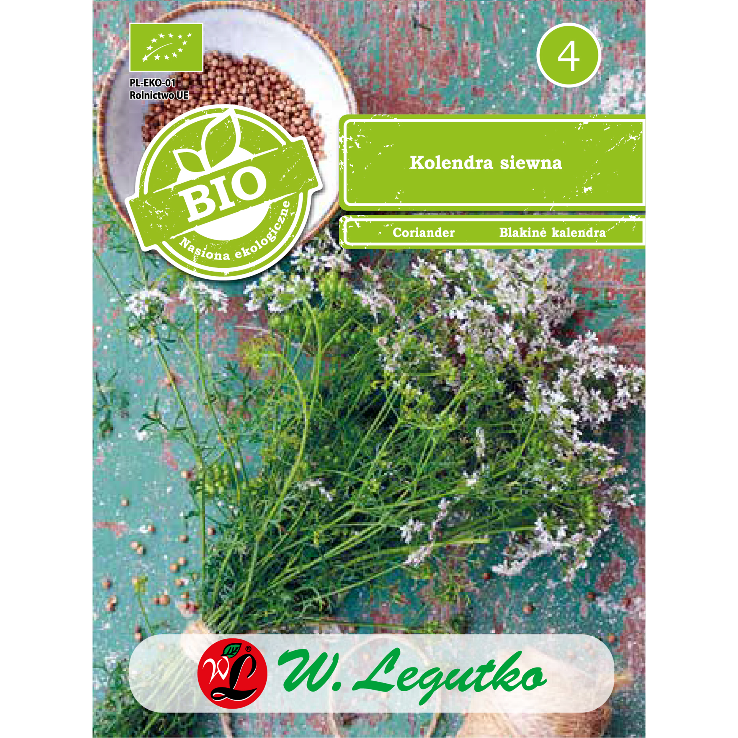 Kolendra siewna 1g W. Legutko