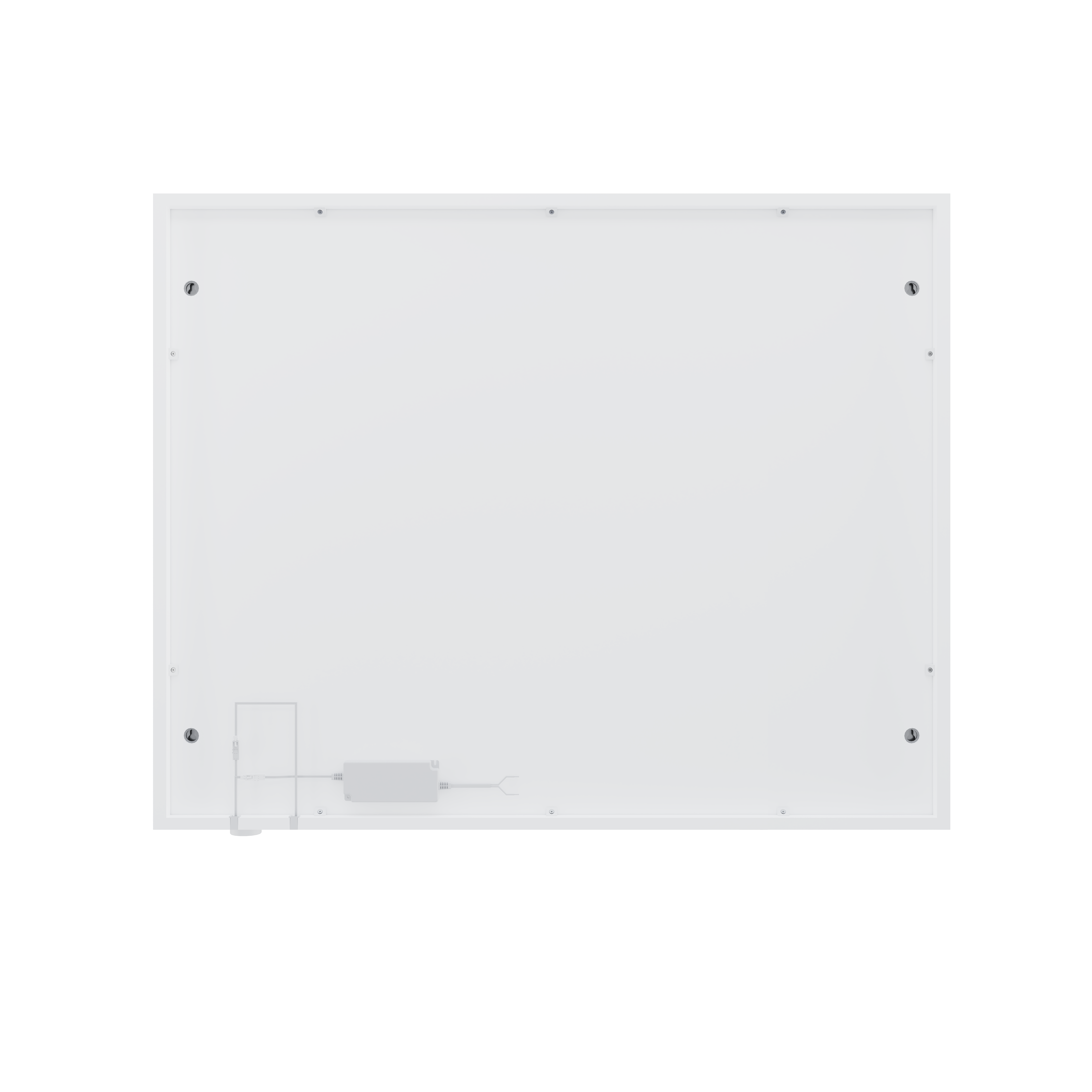 Armoire  l. 100 cm H. 80 cm P. 16.9 cm, blanc Remix, variateur lum et couleur - 11