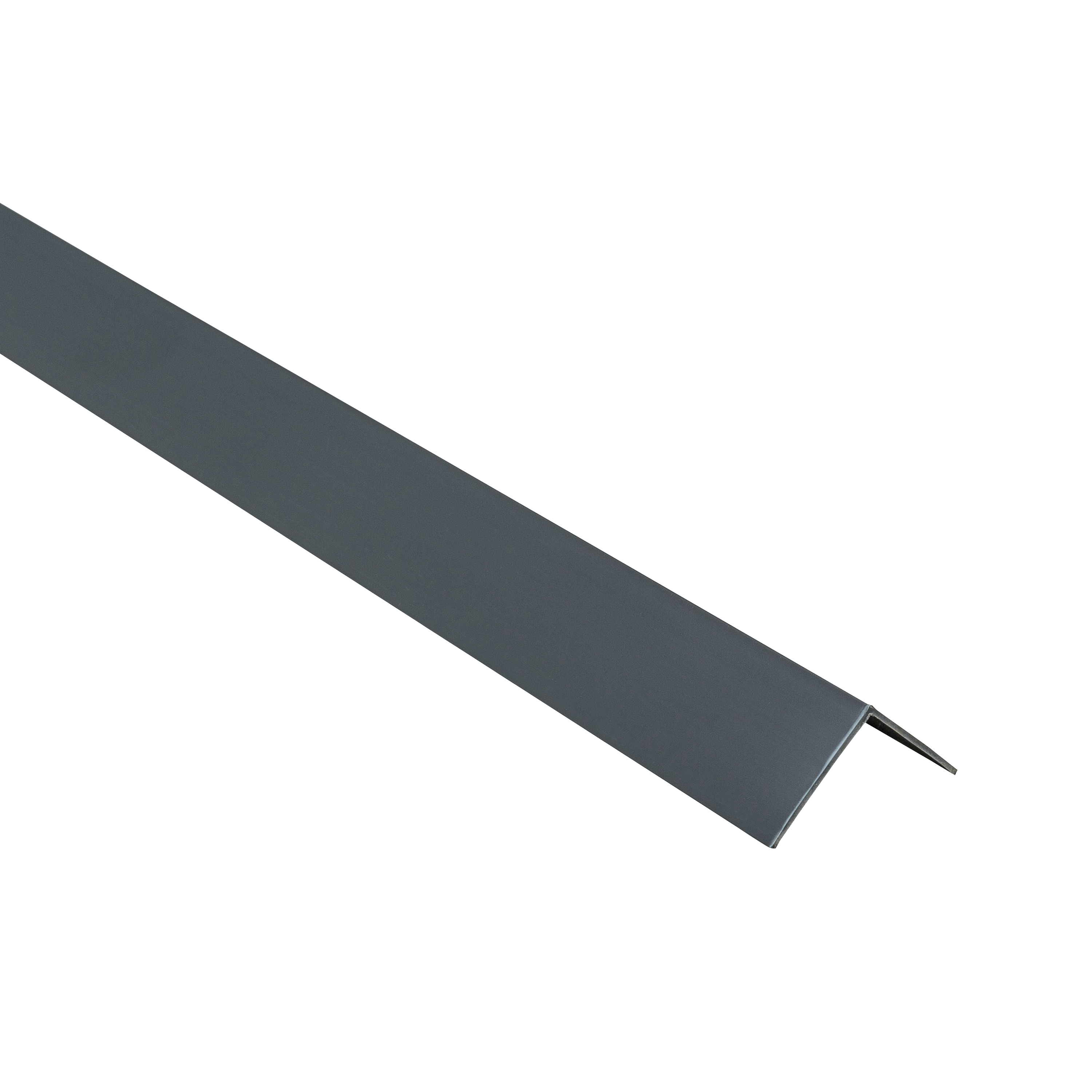 Kątownik pvc 2.6m 25x25x1 mm matowy szary Standers