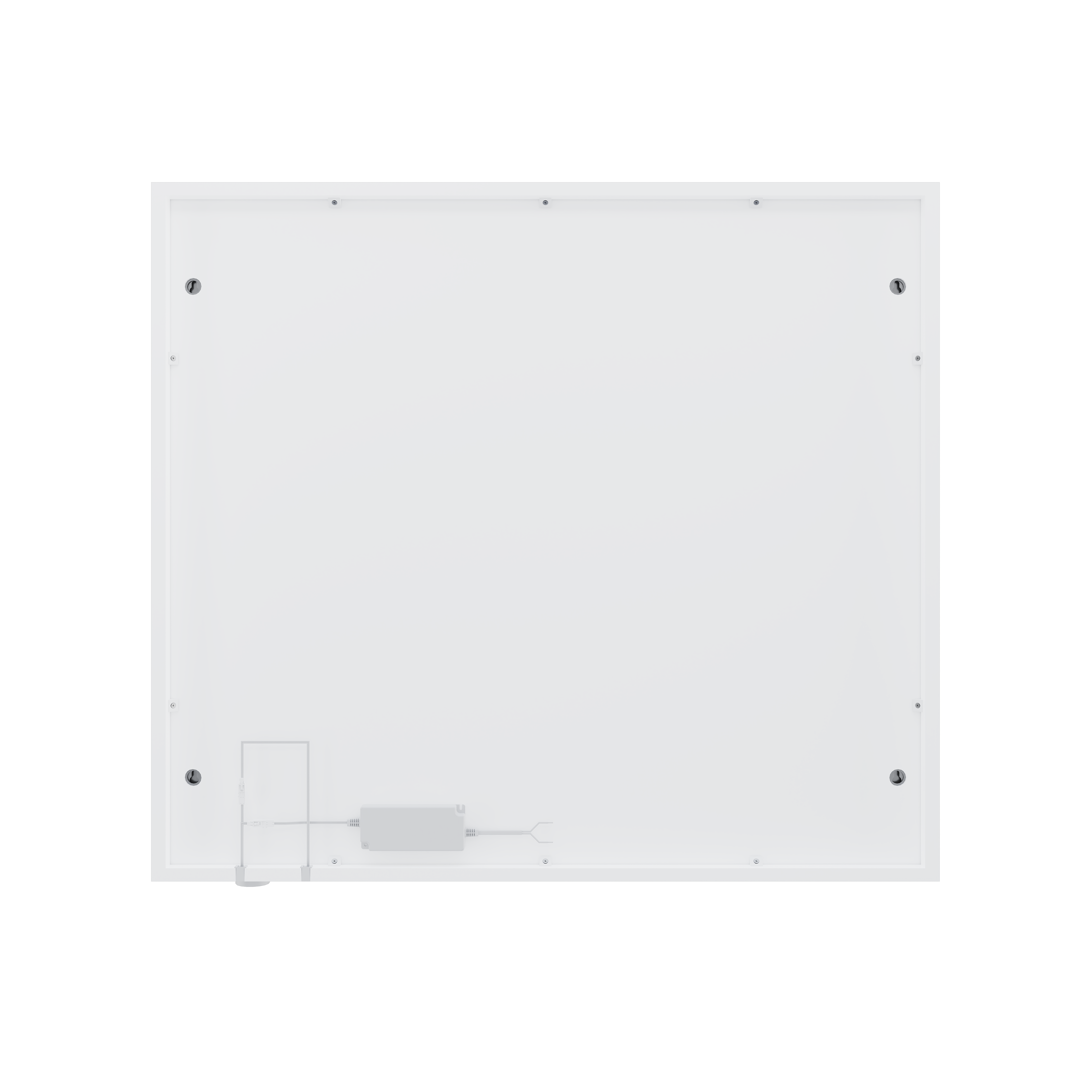 Armoire led 3p de toilette lumineuse l. 90 cm H. 80 cm P. 16.9 cm, chromé Remix - 6