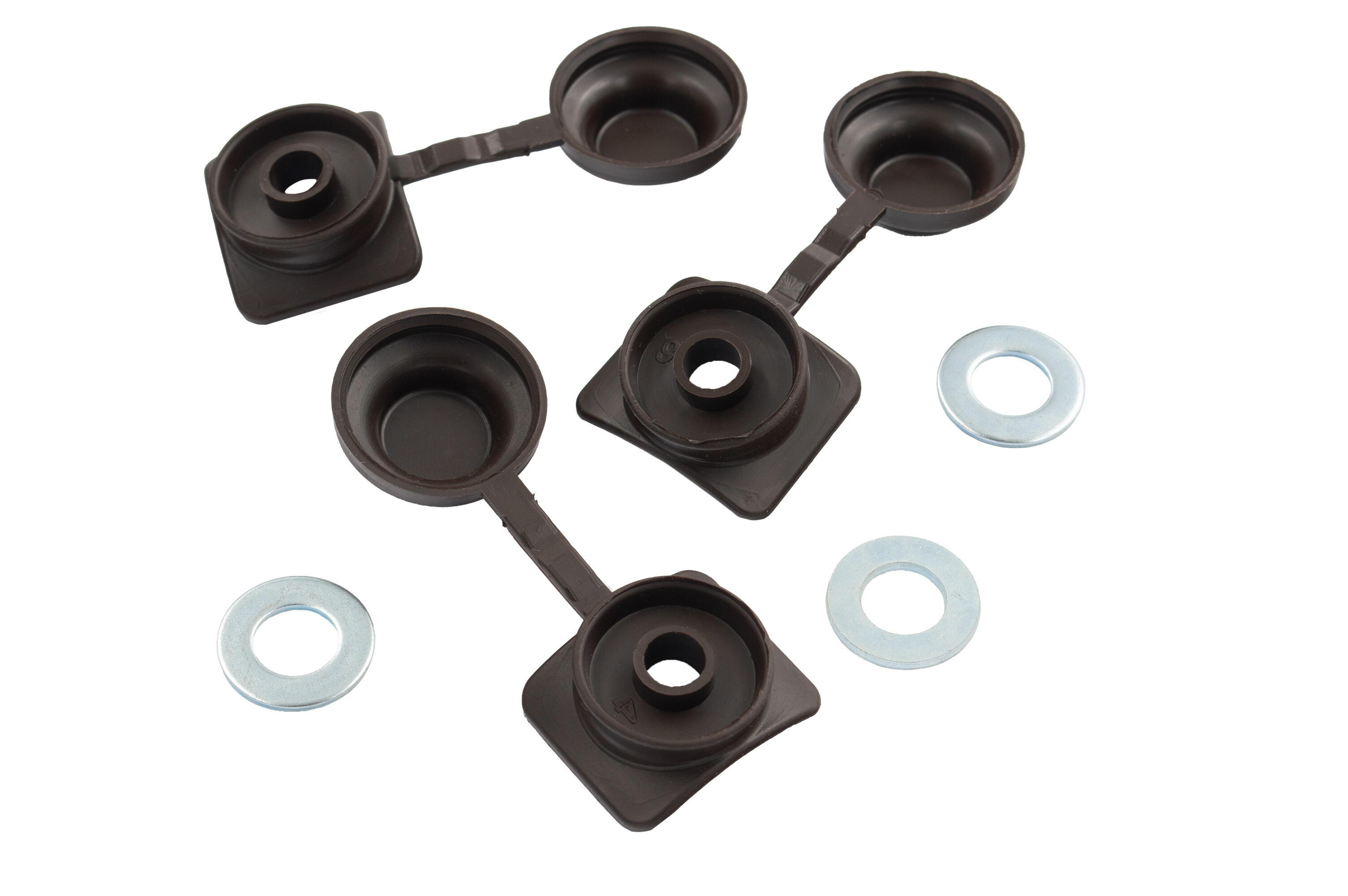 Kit fixação ECOLFIX castanho 10UN - 3