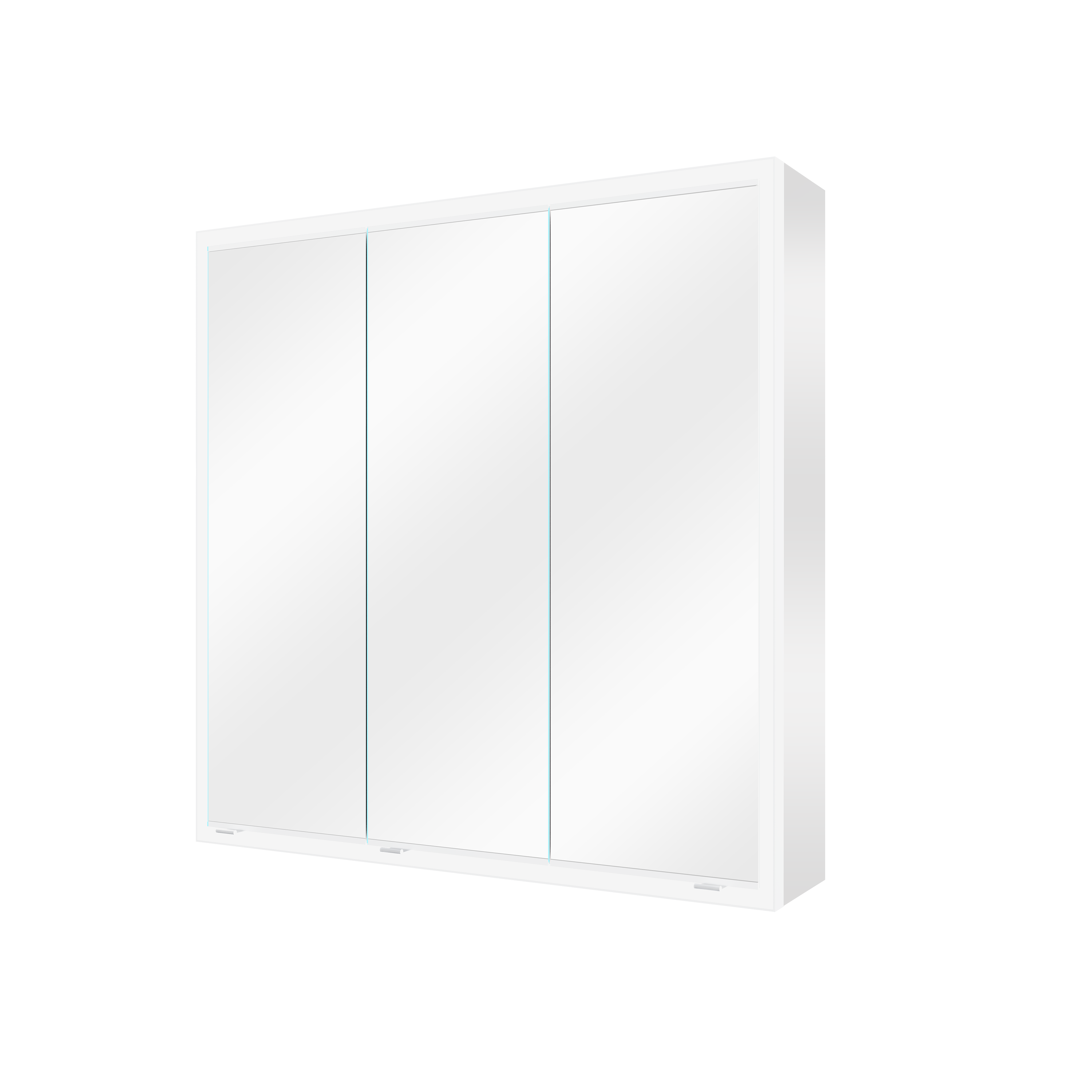 Szafka lustrzana z oświetleniem Remix 80 x 80 cm Sensea