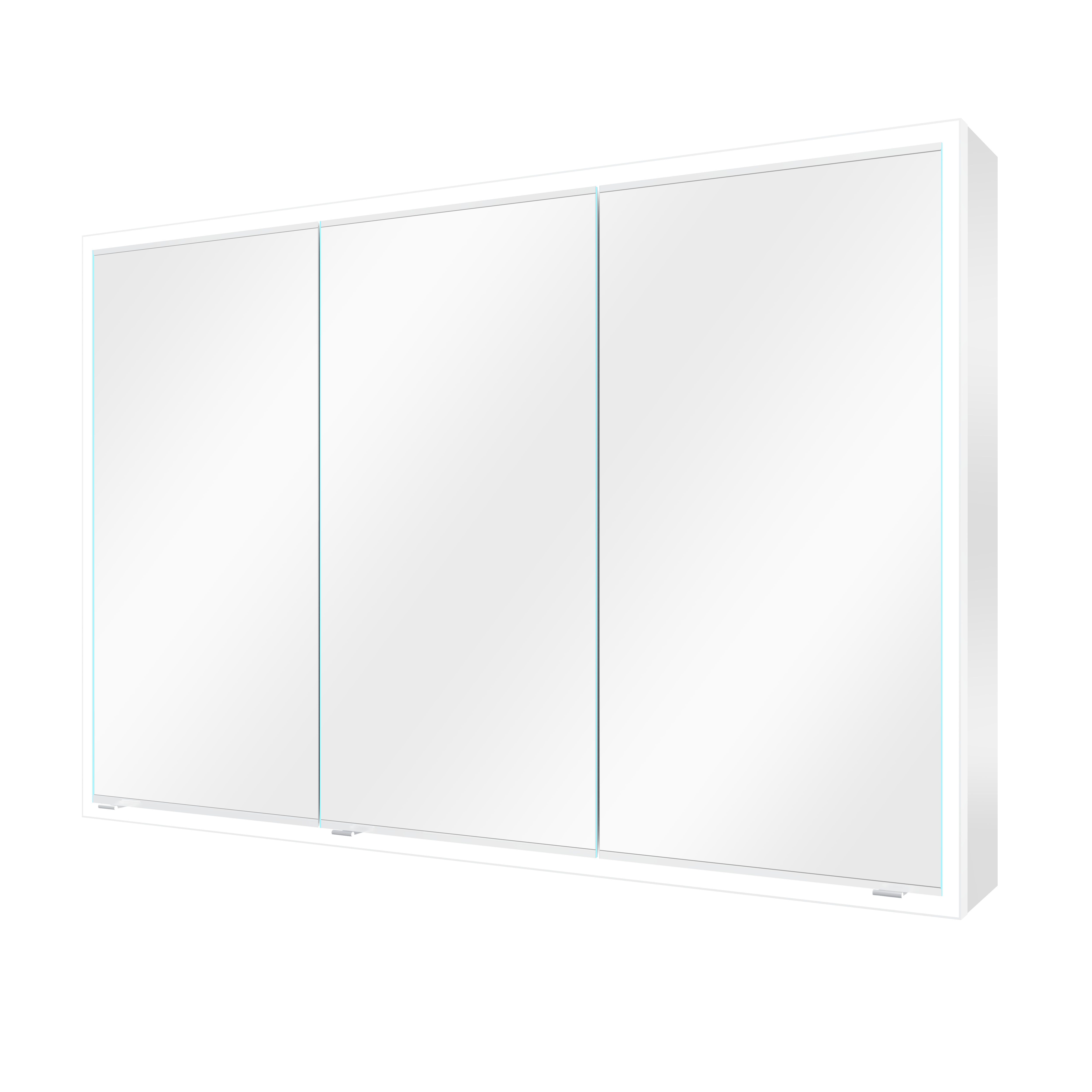 Sendmeamirror Specchio con Sei Pozzanghera Spruzzi 12 cm x 10 cm