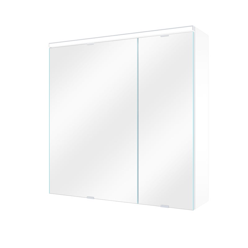 Szafka łazienkowa z lustrem i oświetleniem 60 x 60 Sensea