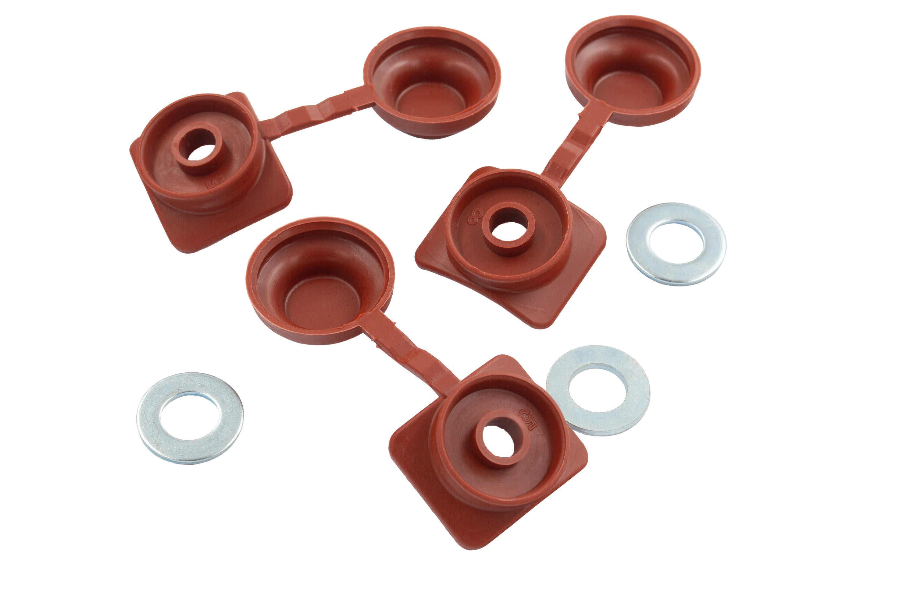 Kit fixação ECOLFIX vermelho 10UN - 2