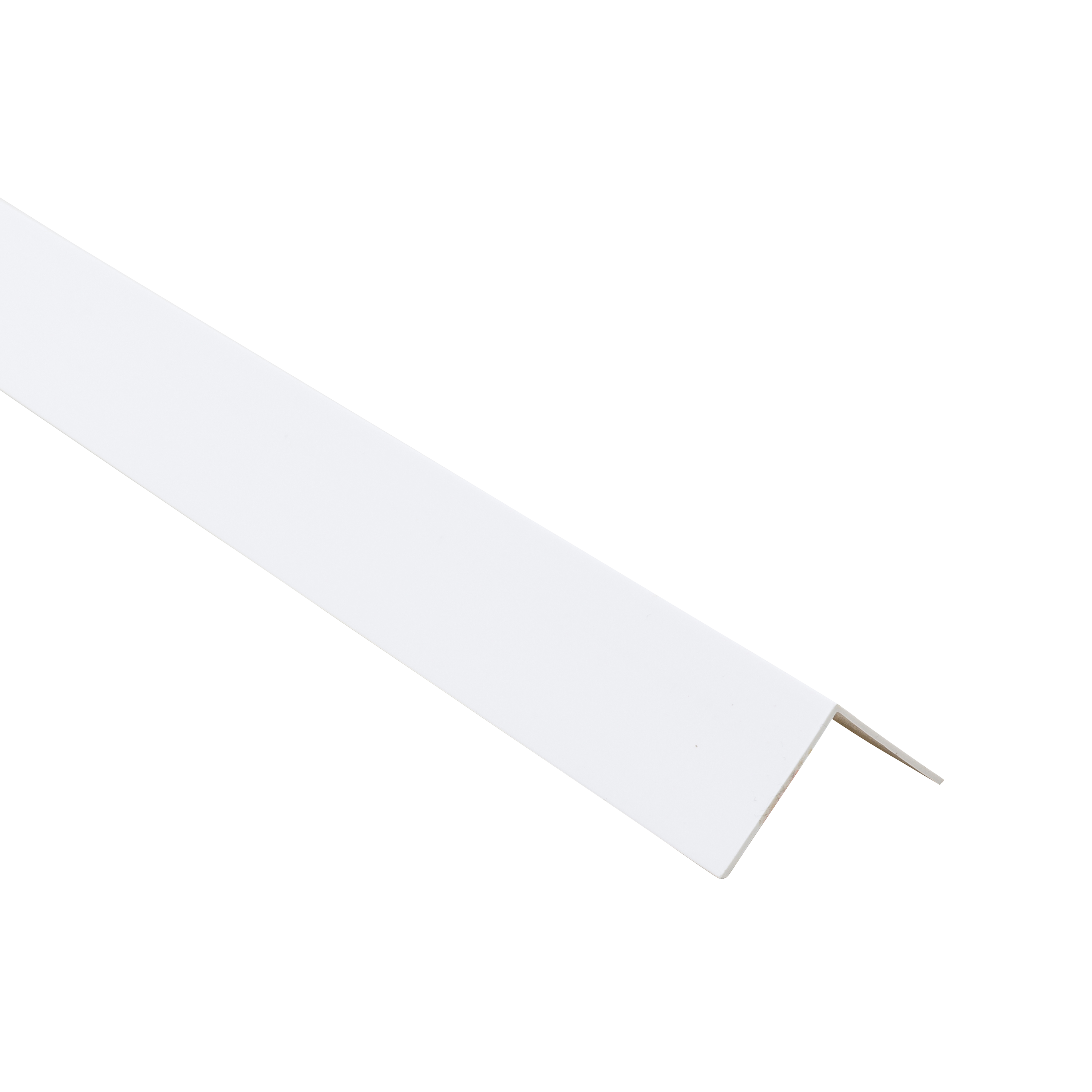 Perfil forma de ángulo de pvc blanco, alt. 30 x an.30 x l.2600 mm