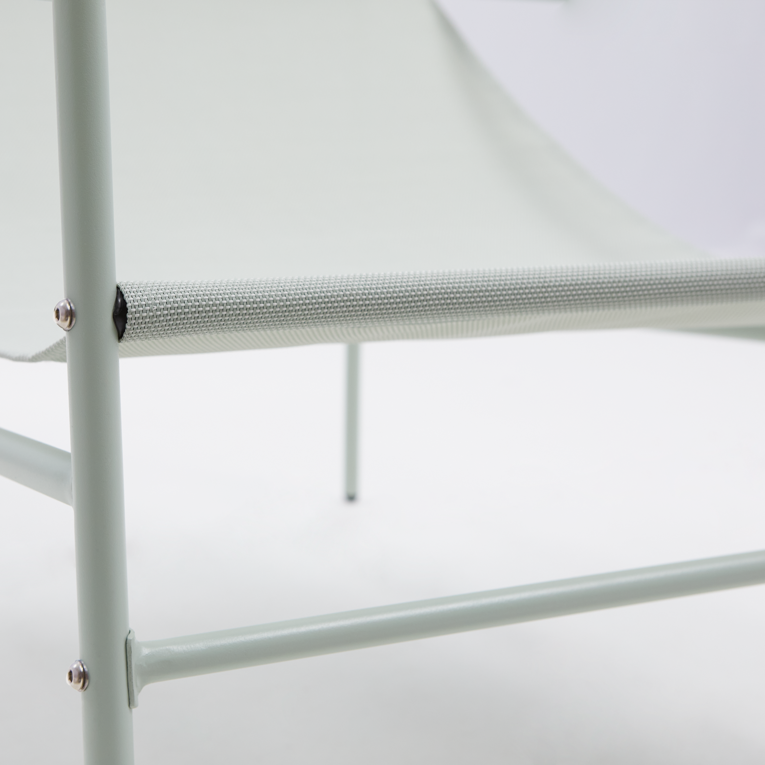 Fauteuil relax en acier et textilène vert Rio NATERIAL - 12