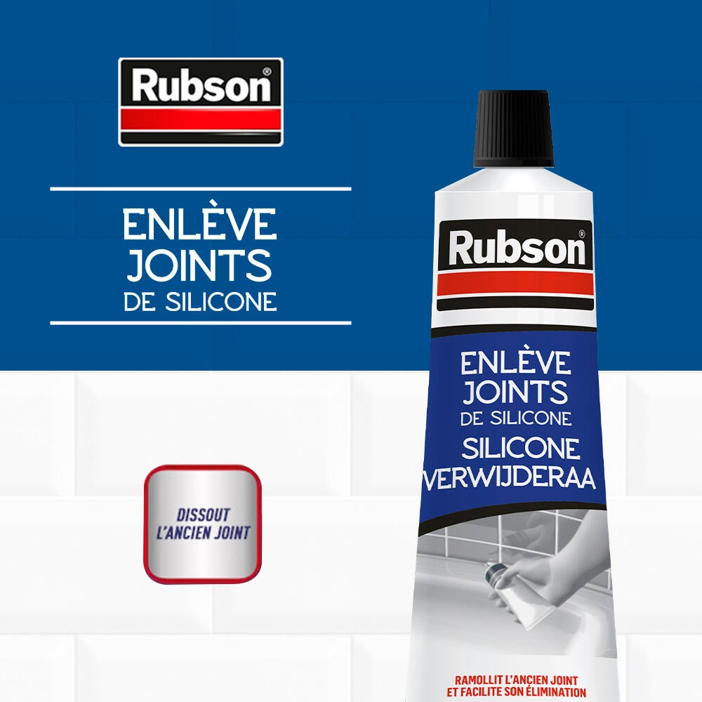 Dissolvant RUBSON Enlève joint de silicone, 80ml - 2