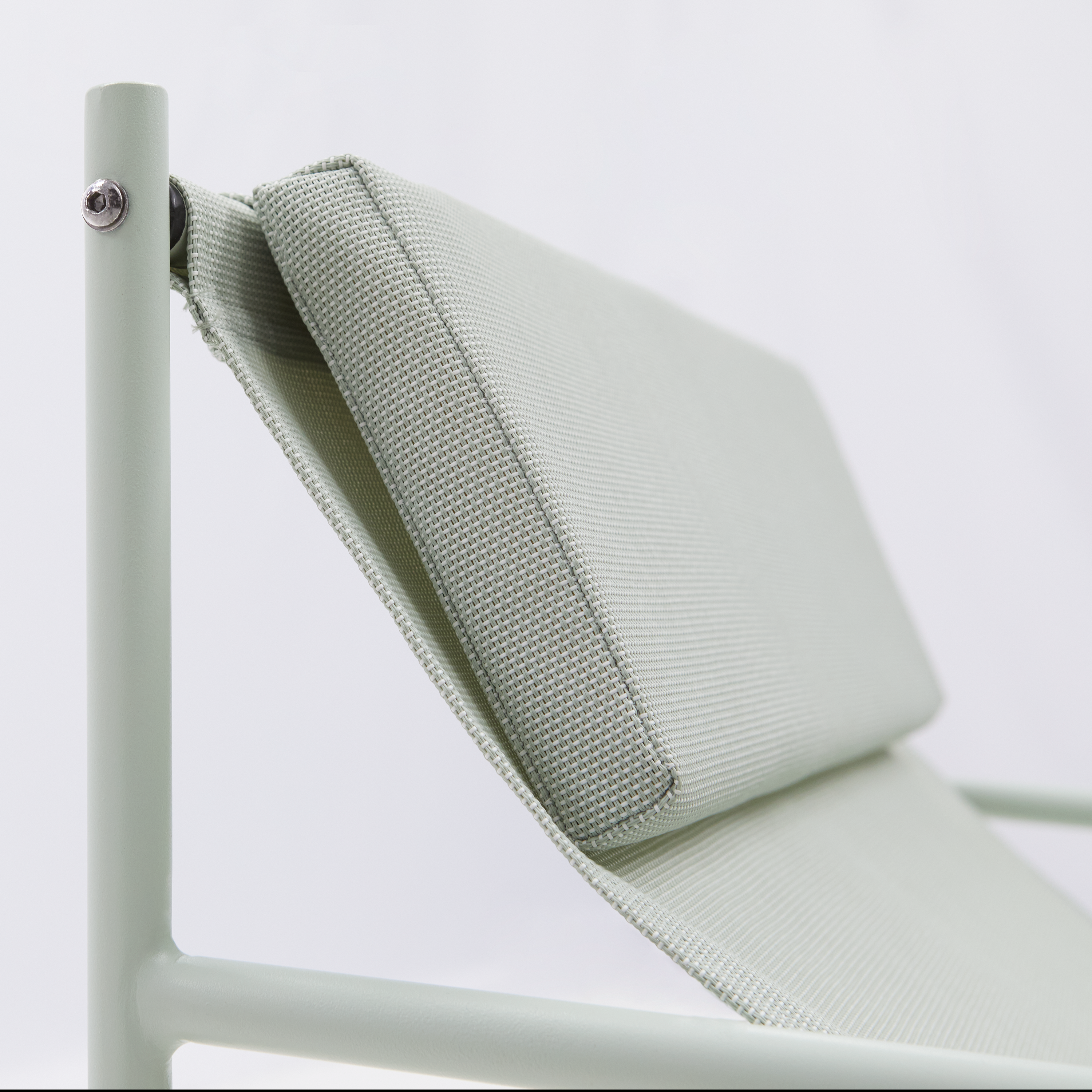 Fauteuil relax en acier et textilène vert Rio NATERIAL - 13