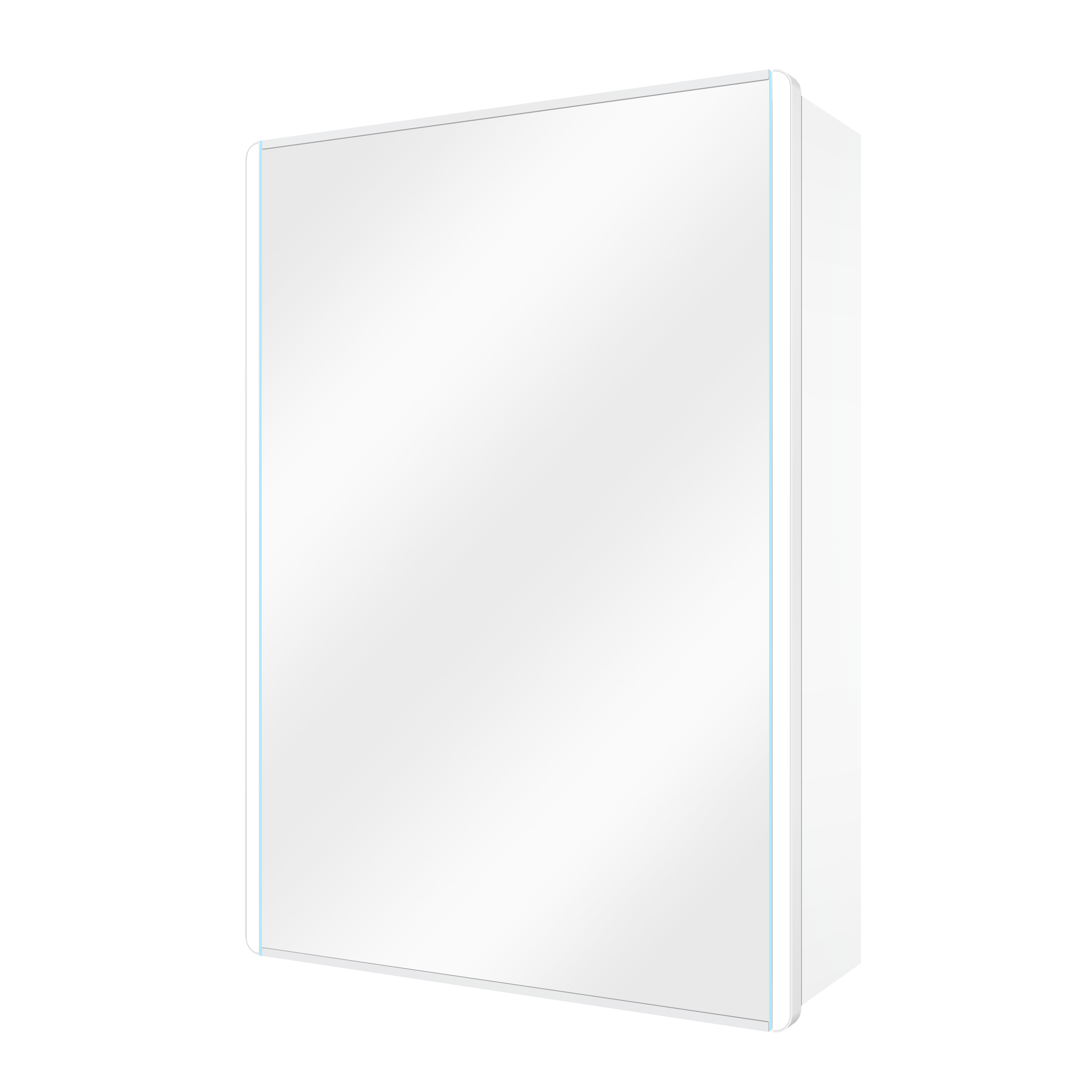 Szafka łazienkowa z lustrem i oświetleniem Easy 50 cm Sensea - 6