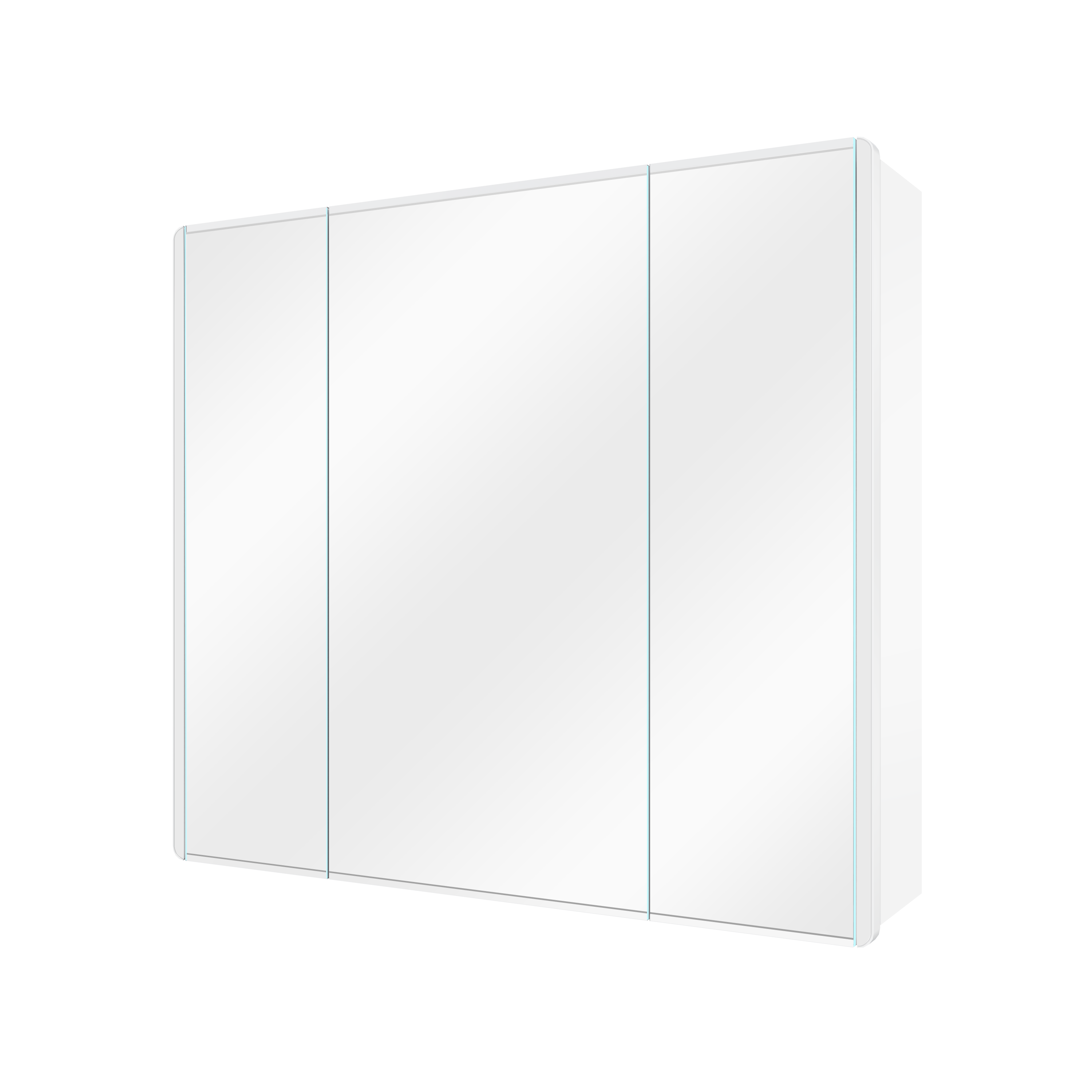 Szafka łazienkowa z lustrem i oświetleniem 80 Sensea