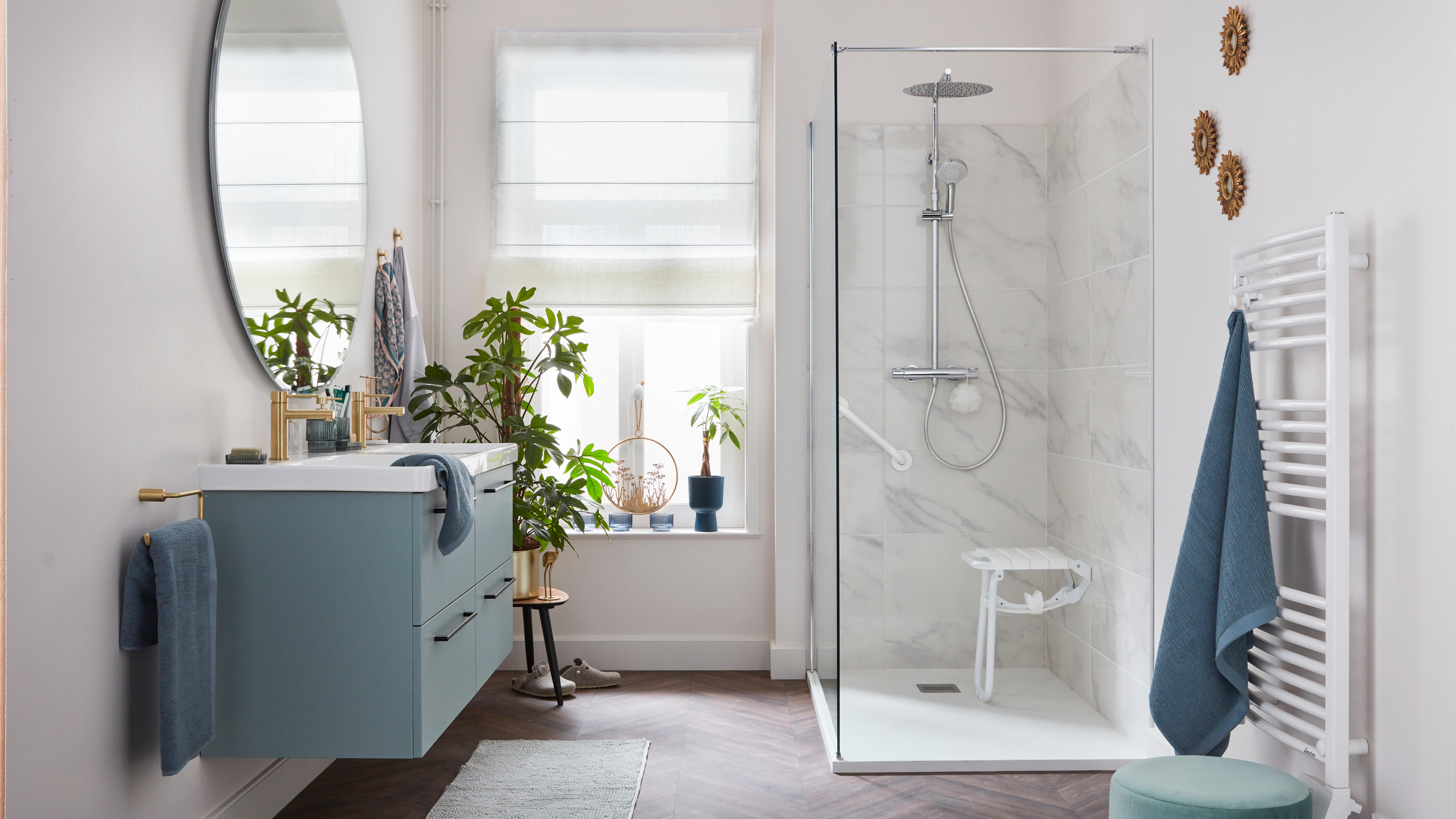 Barra 30CM-30MM ANTI-DESLIZANTE BRANCO - 6