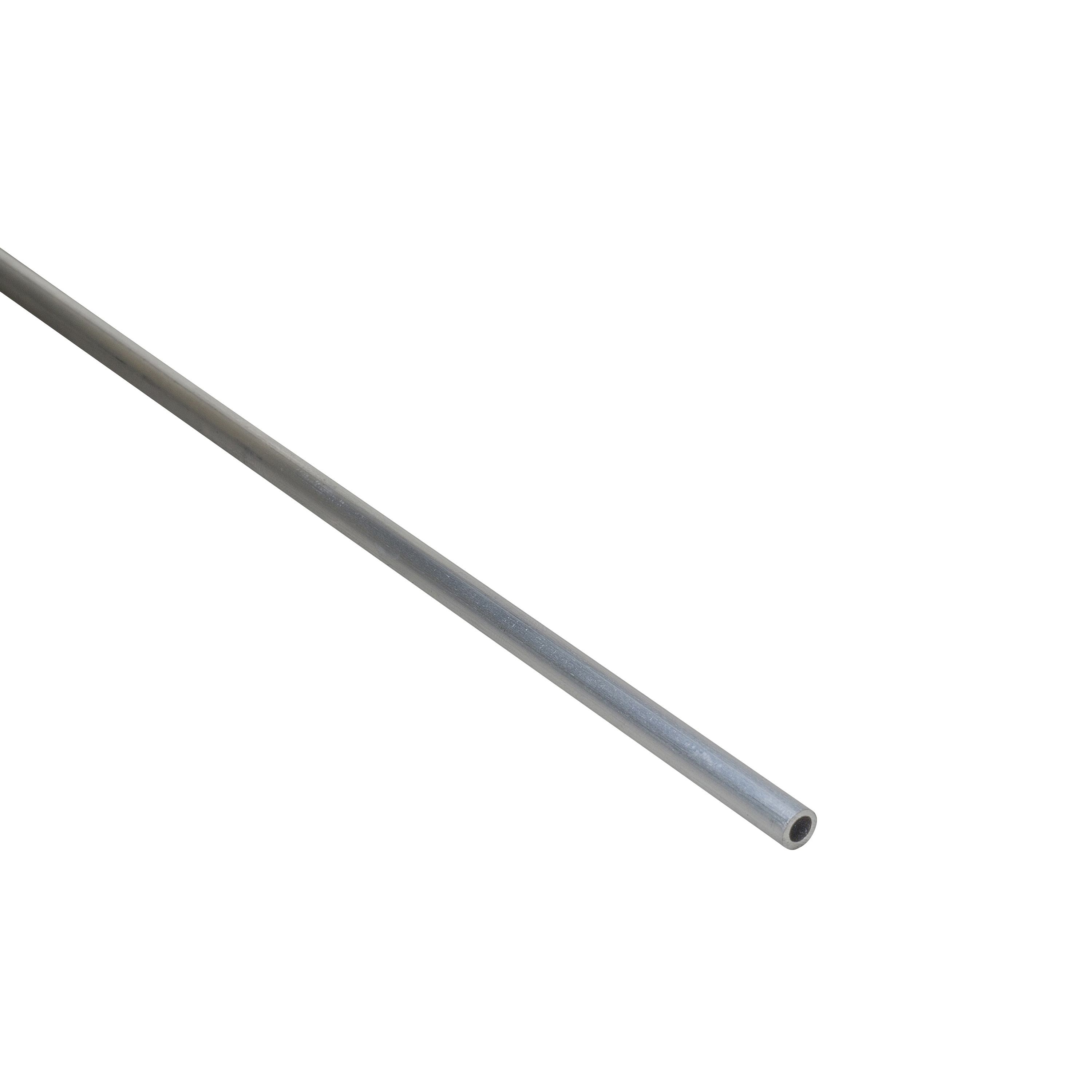 Profil okrągły aluminiowy 1m 6x1 mm srebrny Standers