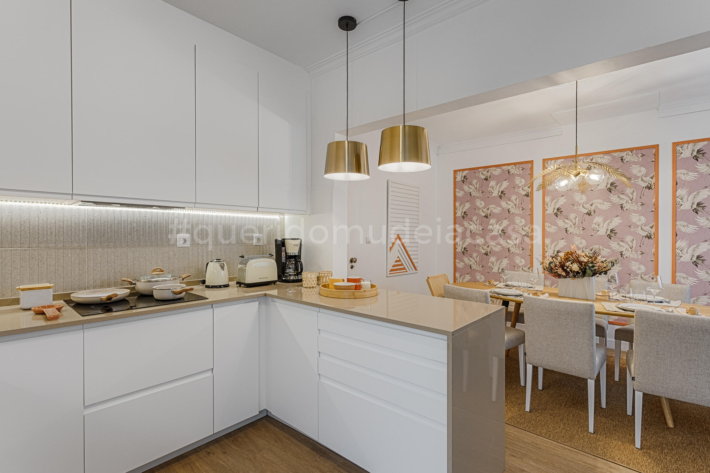 quadro decorativo em cozinha 