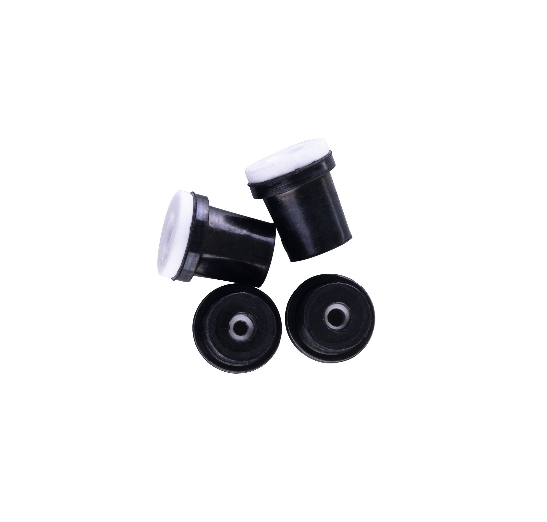 2 Jeux De 4 Buses Céramique Noires 2mm Pour Pistolet Sableuse 38-76L - Pièces De Rechange Hautement Résistantes