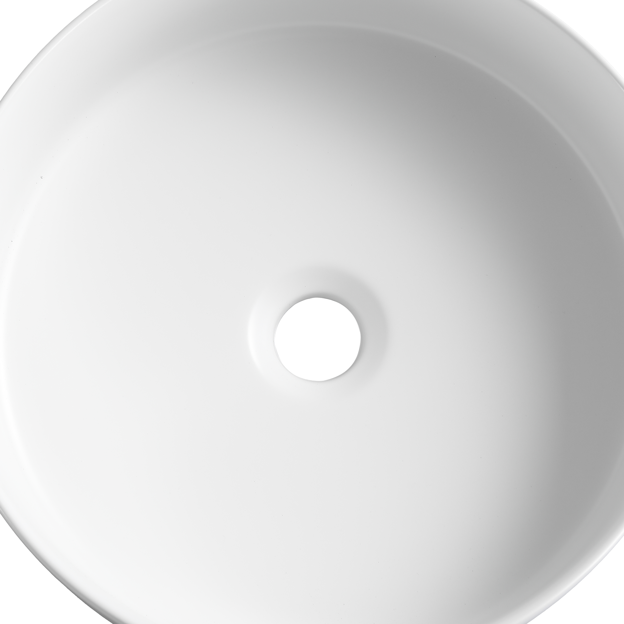 Vasque à poser céramique rond Studio Diam.37 cm blanc mat - 9