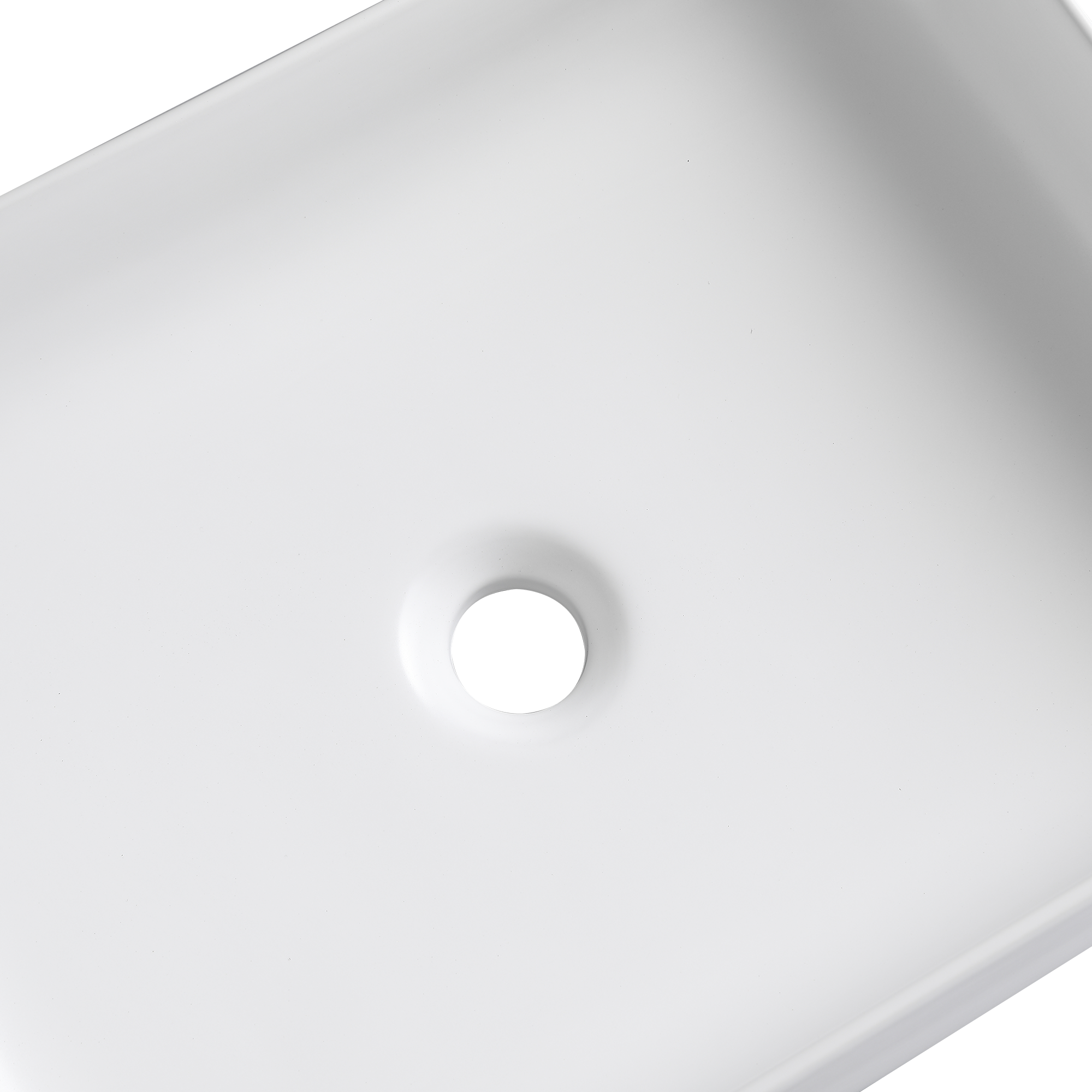 Vasque à poser céramique rectangulaire Studio l.50 x P.36 cm blanc mat - 5