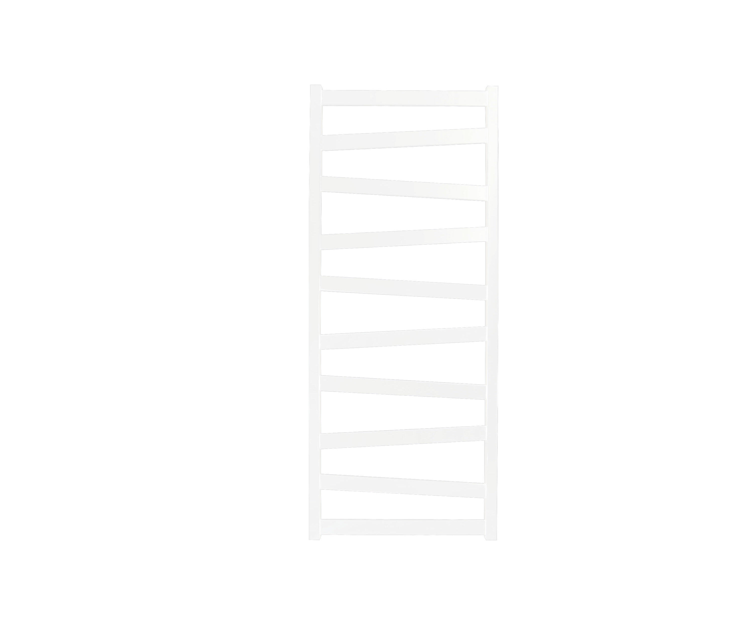 Radiador toallero de agua cicsa babel 120x50 color blanco