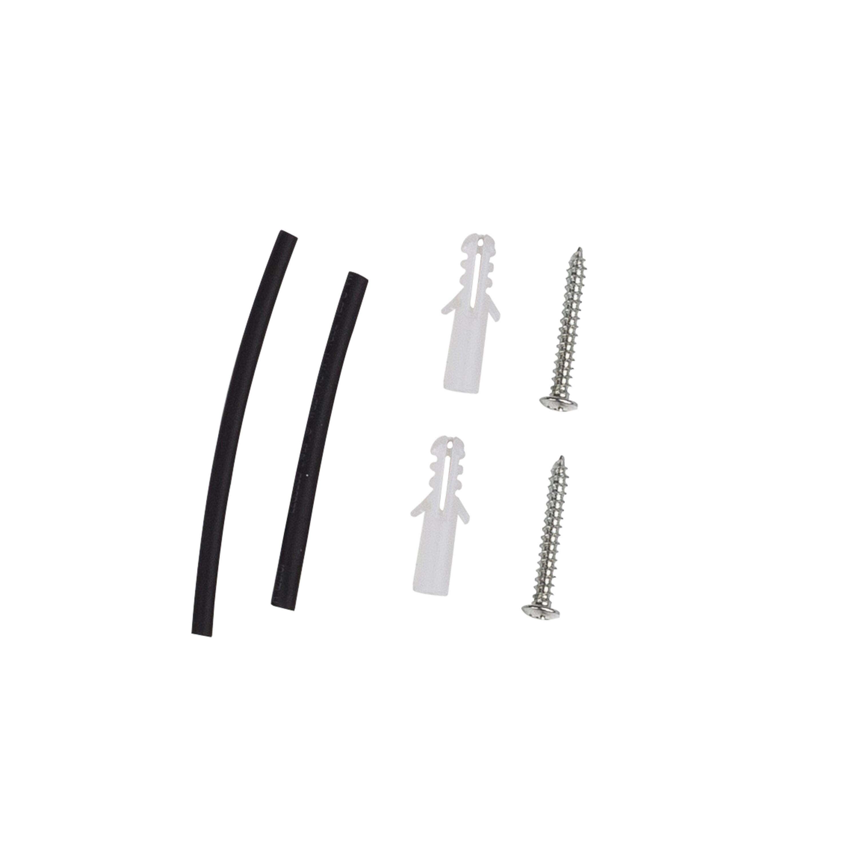 Candeeiro de parede de exterior redondo com grelha IP44 E27 branco - 4