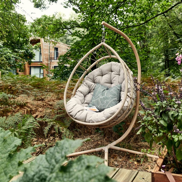 Sillon Colgante Columpios De Rattan Para Jardin Sillón Colgante