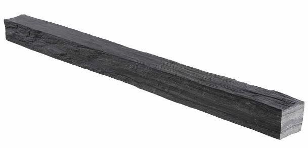 Bordure schiste ardoise noir, H.7 x L.100 cm