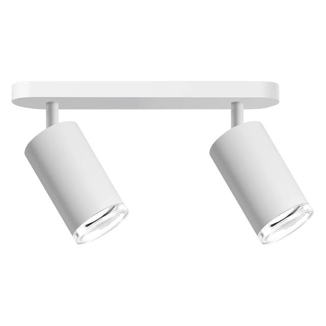 Listwa reflektorowa Turyn biała 2 x GU10 IP44 LED Goldlux