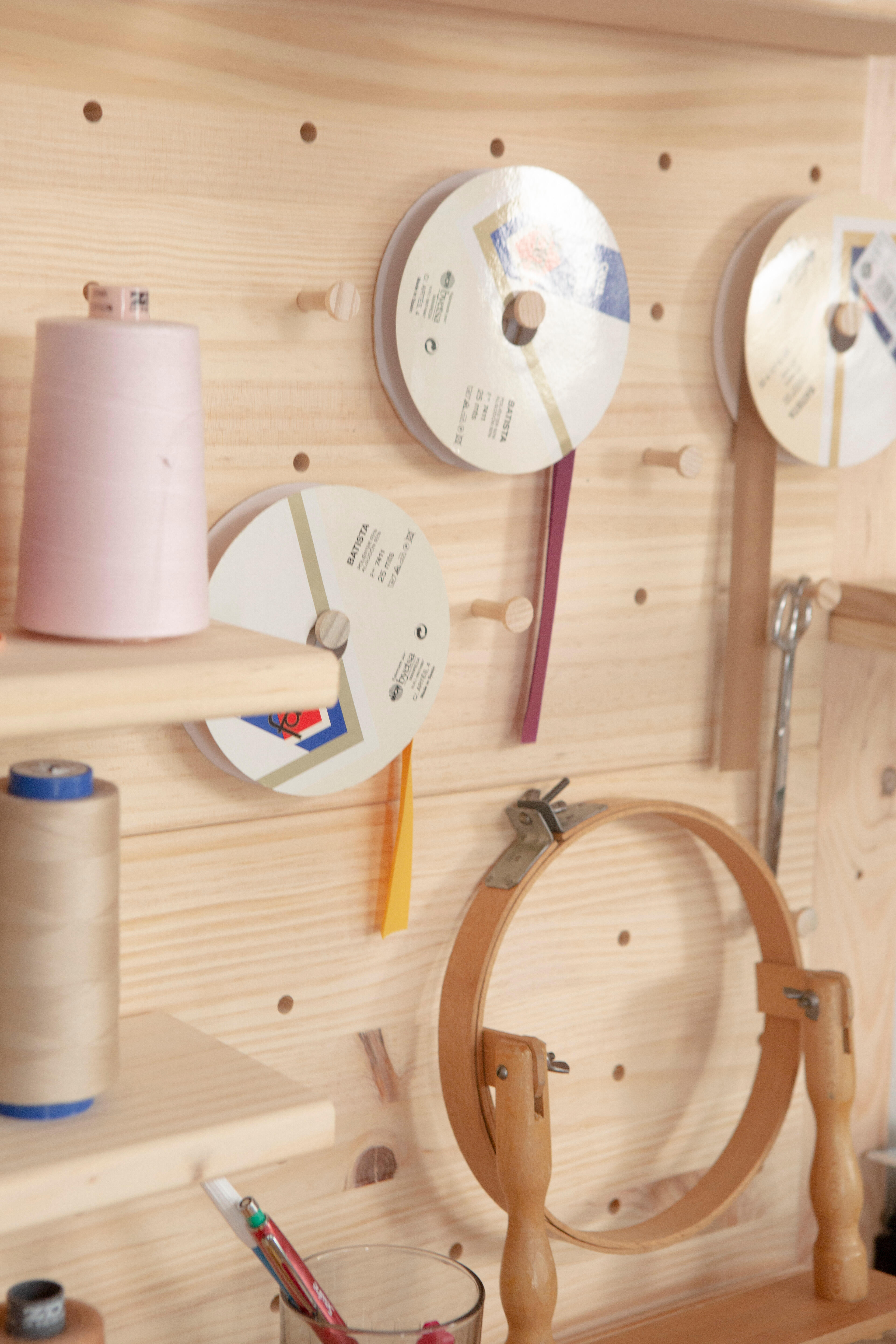 Painel organização de ferramentas 73,2x48 cm Nova - 5