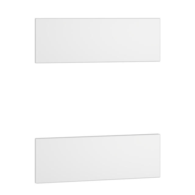 Blenda do korpusu nadstawki 44.4 cm biała 2 szt.