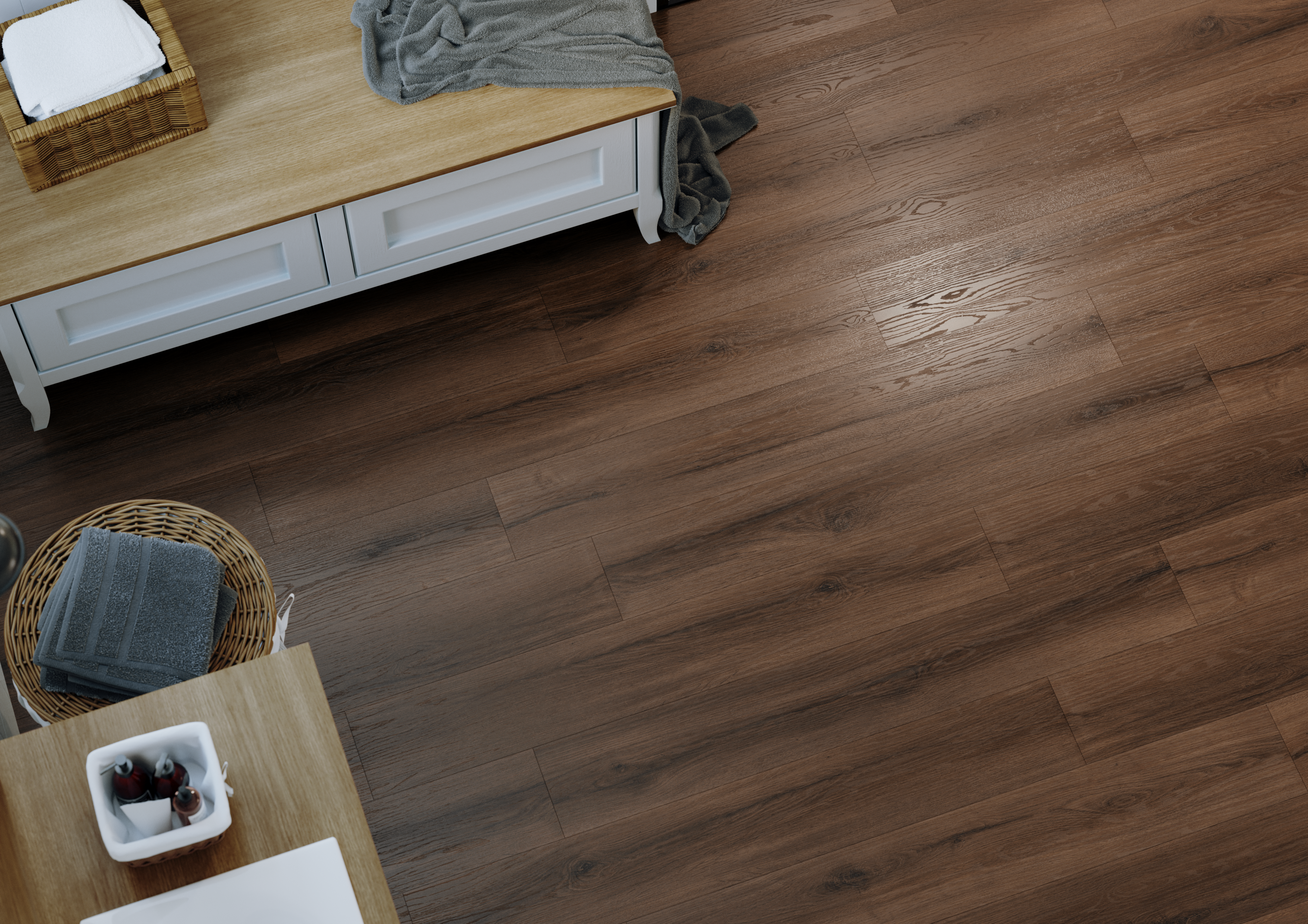 Panele winylowe SPC Dąb Włoski Intenso - 4