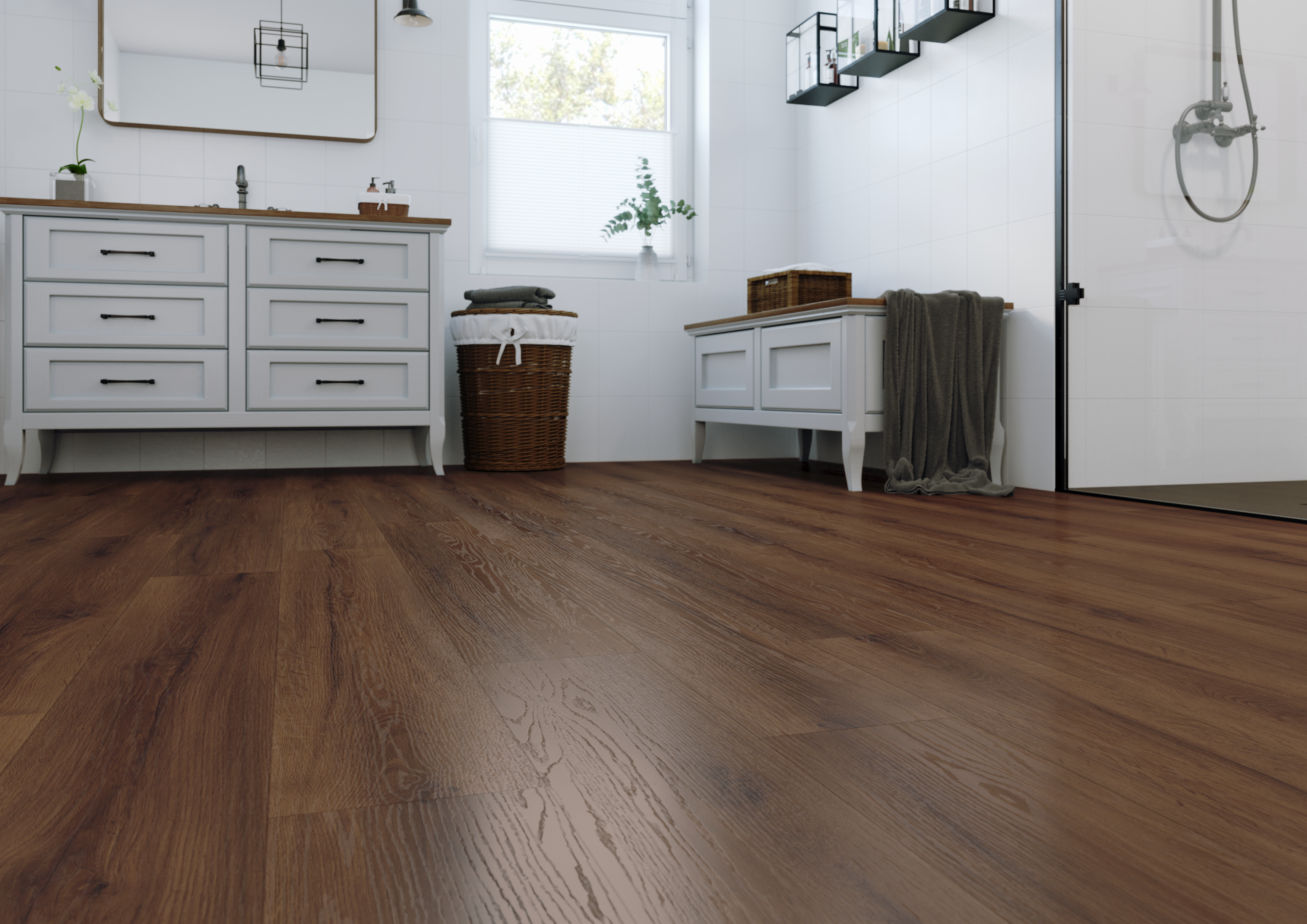 Panele winylowe SPC Dąb Włoski Intenso - 3