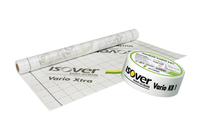 Pack étanchéité Isover - membrane Vario® Xtra 20x1,5m + adhésif Vario KB1