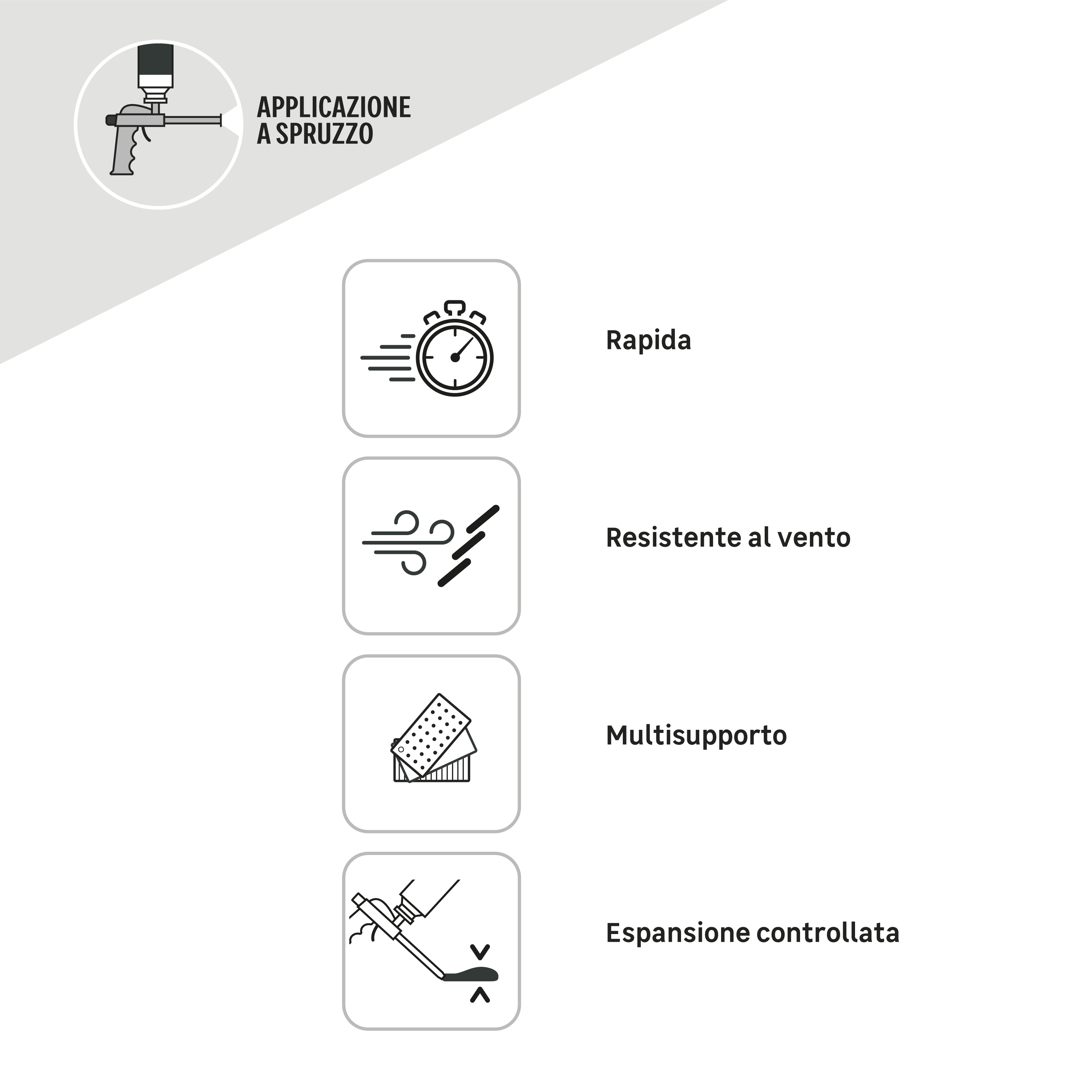 Schiuma espansa poliuretanica AXTON per pistola per isolare 750 ml - 5