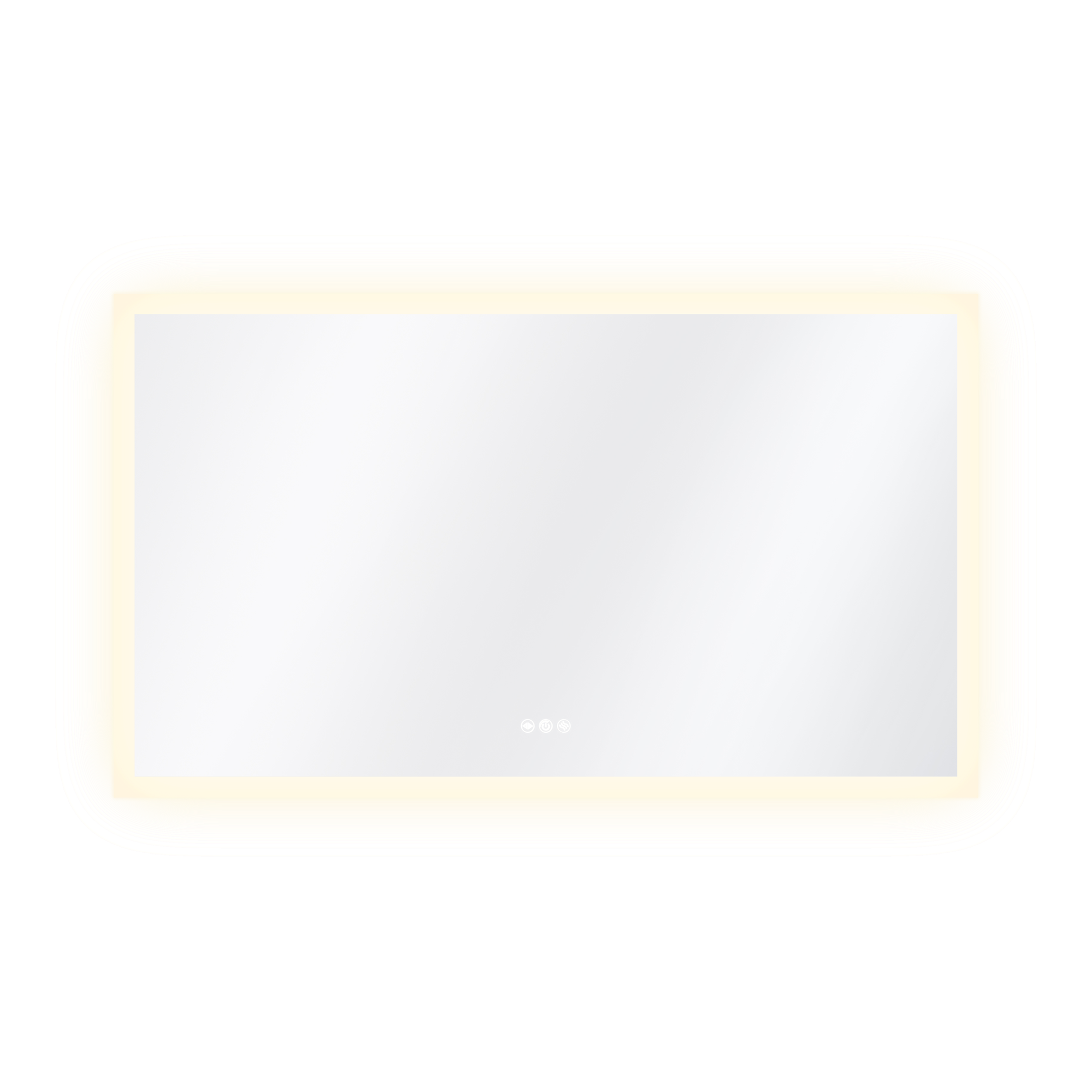 Specchio con illuminazione integrata bagno rettangolare SENSEA L 120 x H 70 x P 2.9 cm trasparente - 8