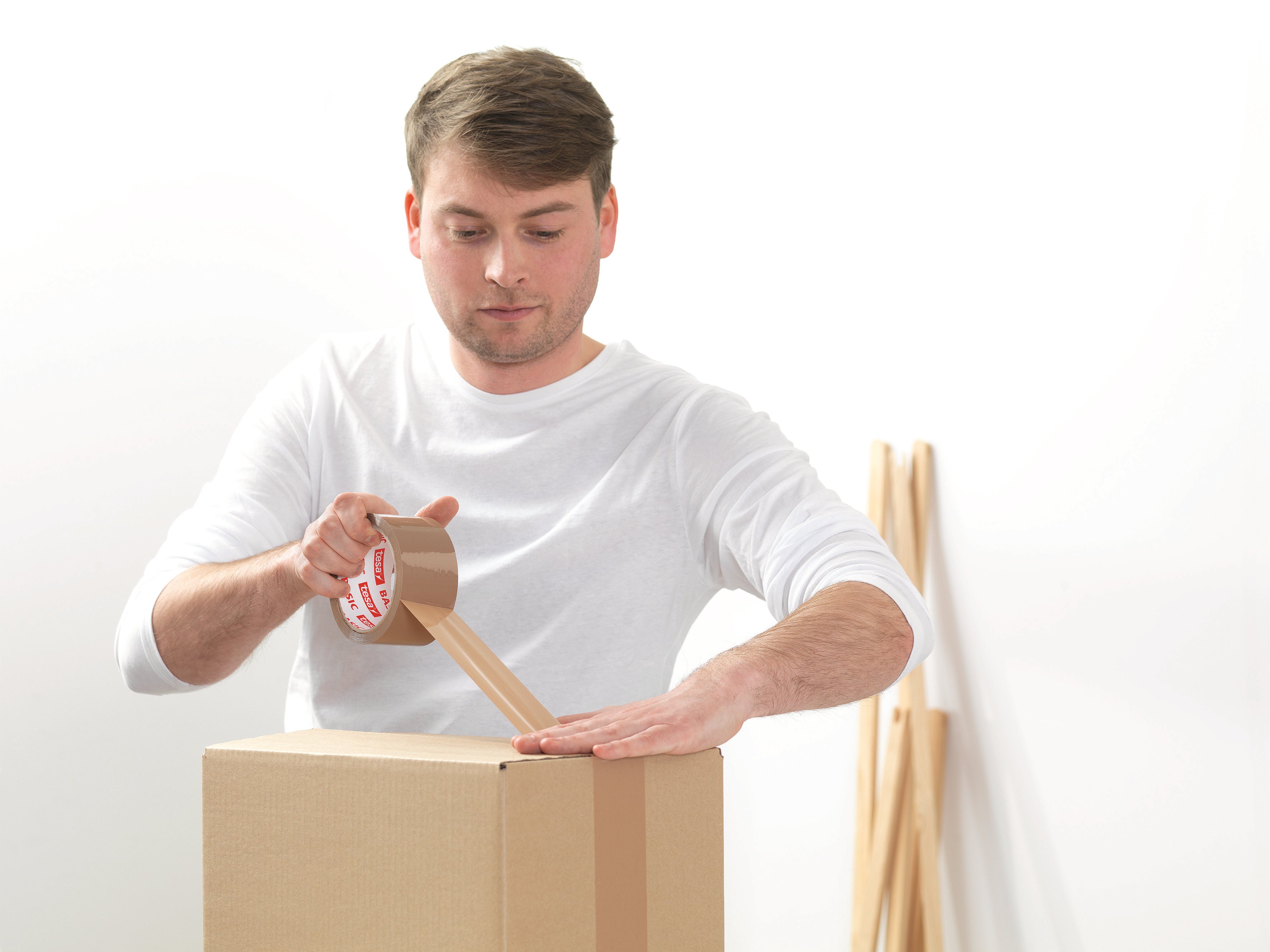 Fita de embalar TESA TRANSPARENTE 66M:50MM - 2