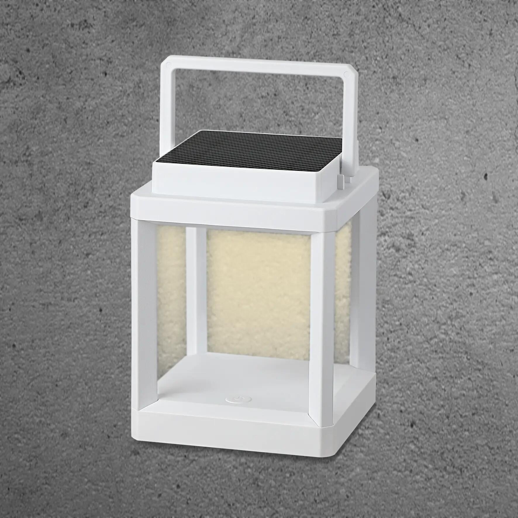 Lampada solare decorativa Sunny bianco, in abs, luce bianco caldodimmerabile - 2