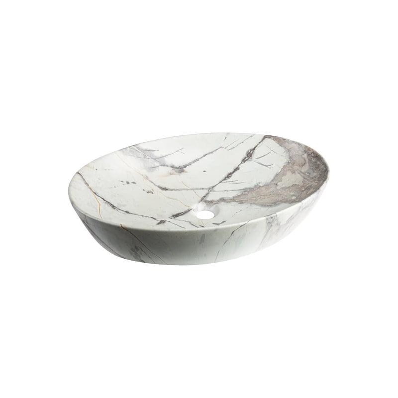 Umywalka nablatowa Ipsarion 62.8 cm Invena