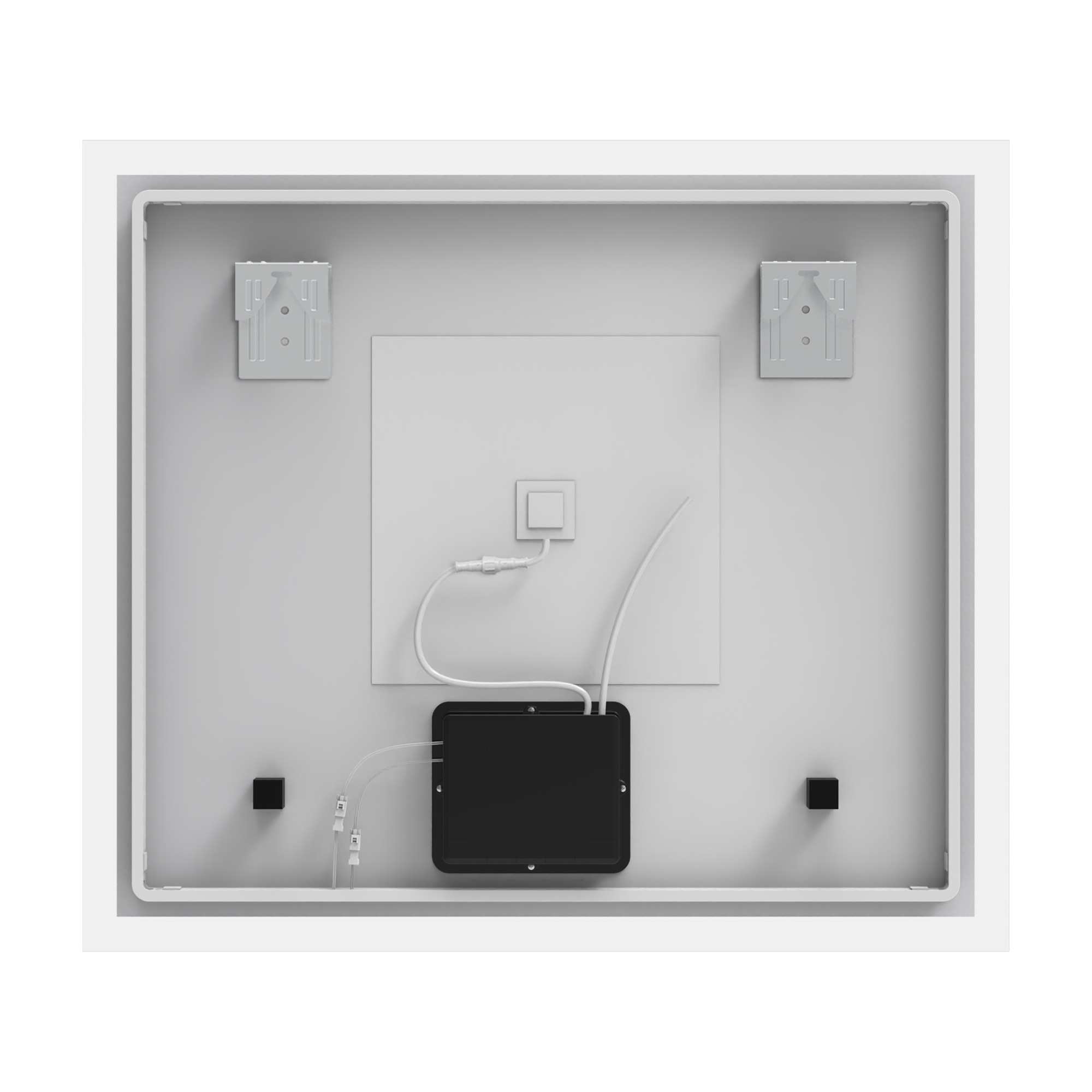 Specchio con illuminazione integrata bagno rettangolare SENSEA L 80 x H 70 x P 2.9 cm trasparente - 7