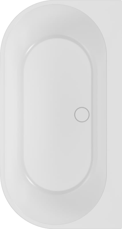 Wanna przyścienna Bellagio 159 x 84 Sensea