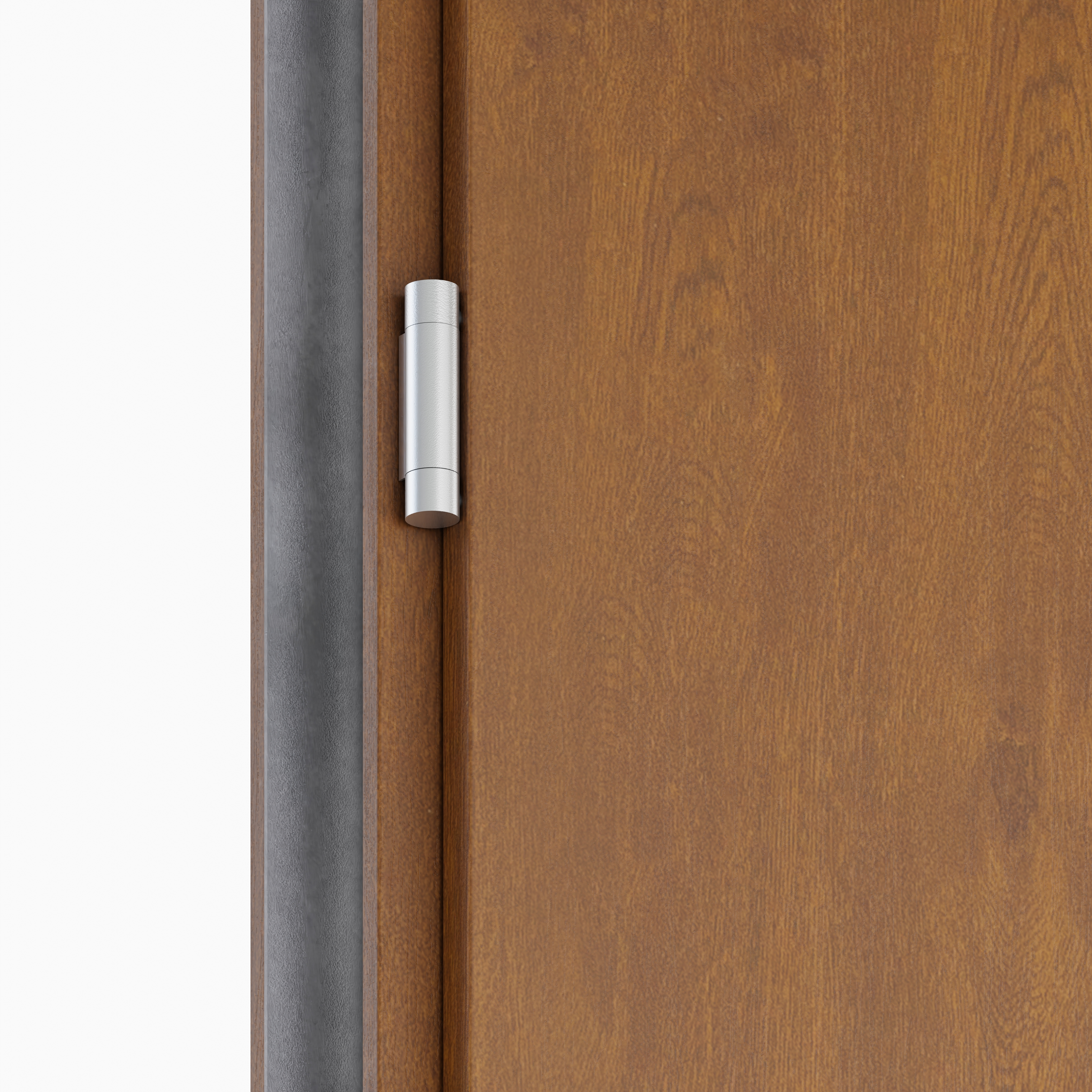 Drzwi zewnętrzne stalowe wejściowe Nova Złoty Dąb 90 Lewe Isoxa - 8