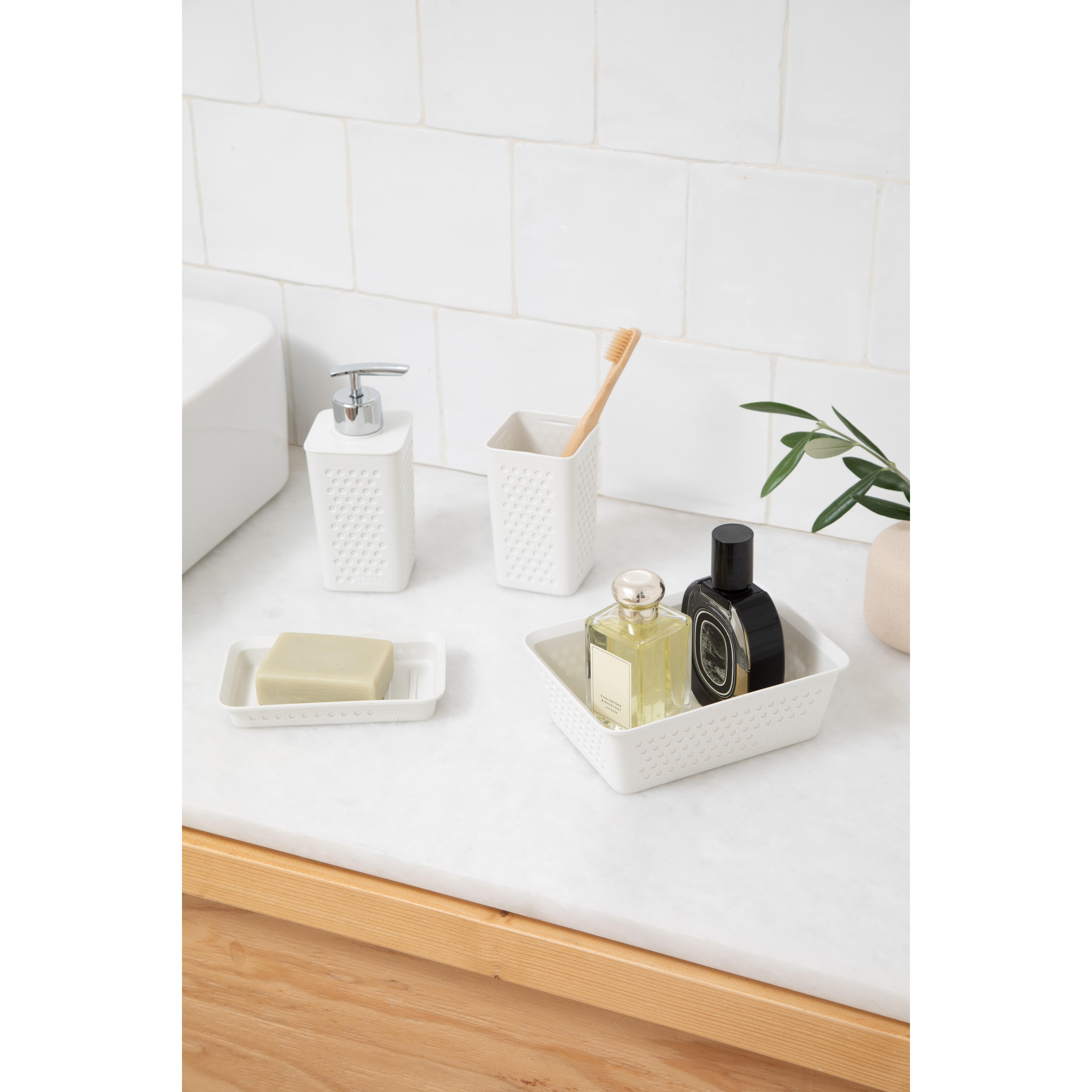 Jabonera Bohol sky white mate - 5