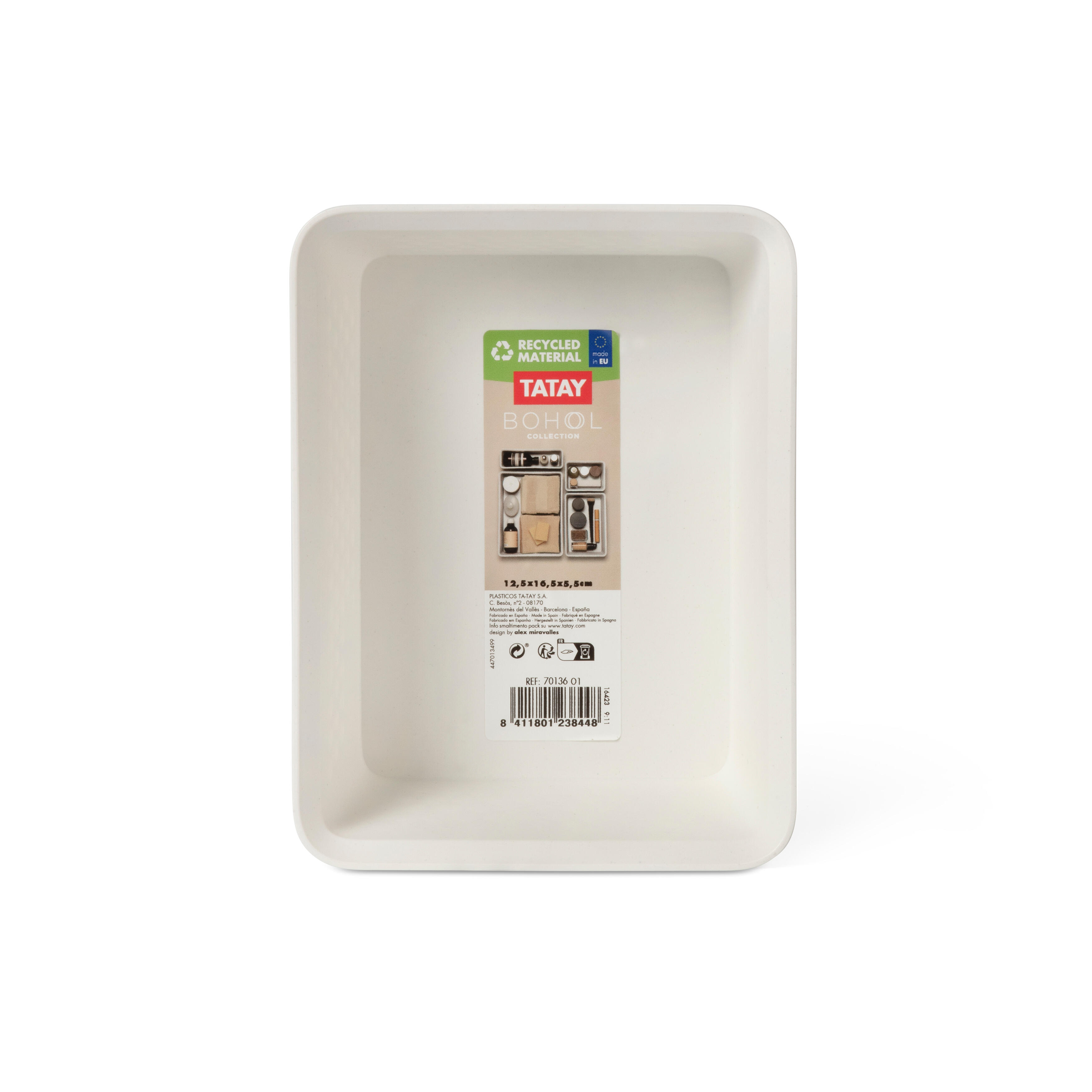 Organizador A6 Bohol blanco - 5