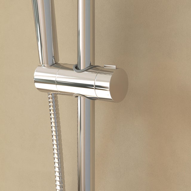 Curseur pour barre de douche chrome, Essential, SENSEA